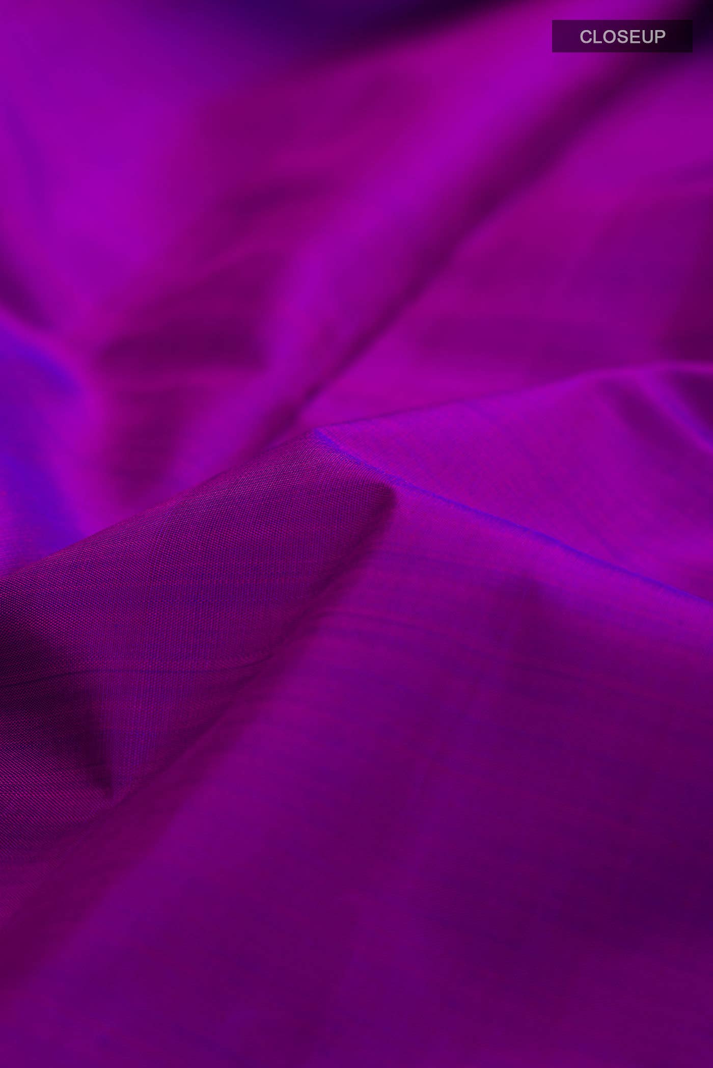 Purple Kanchipuram Silk Saree