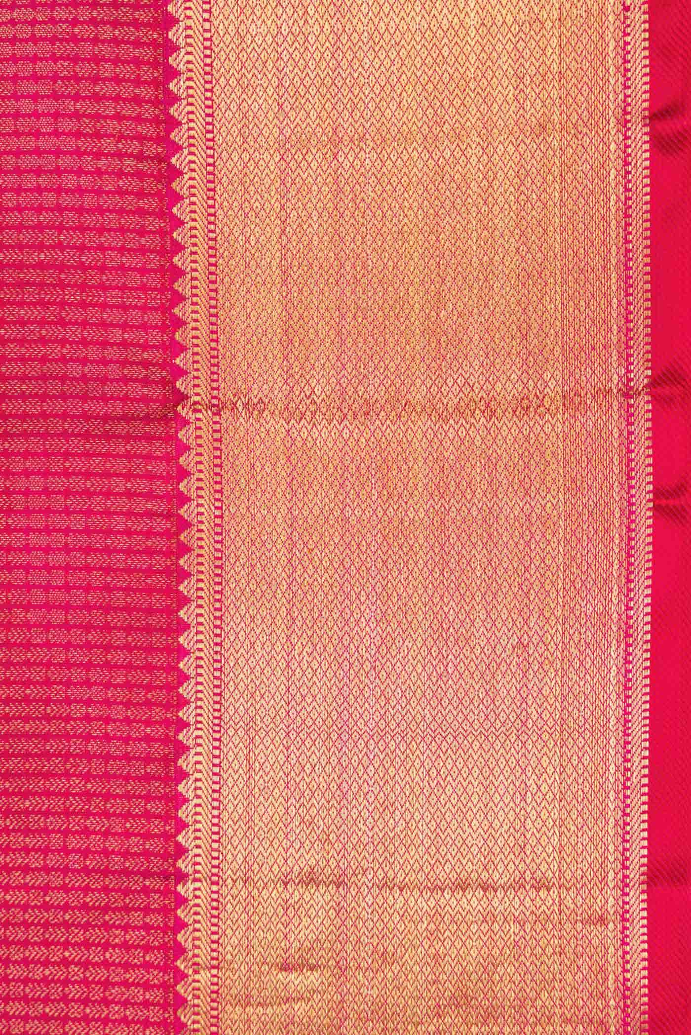 Pink Dual Tone Kanchipuram Silk Saree