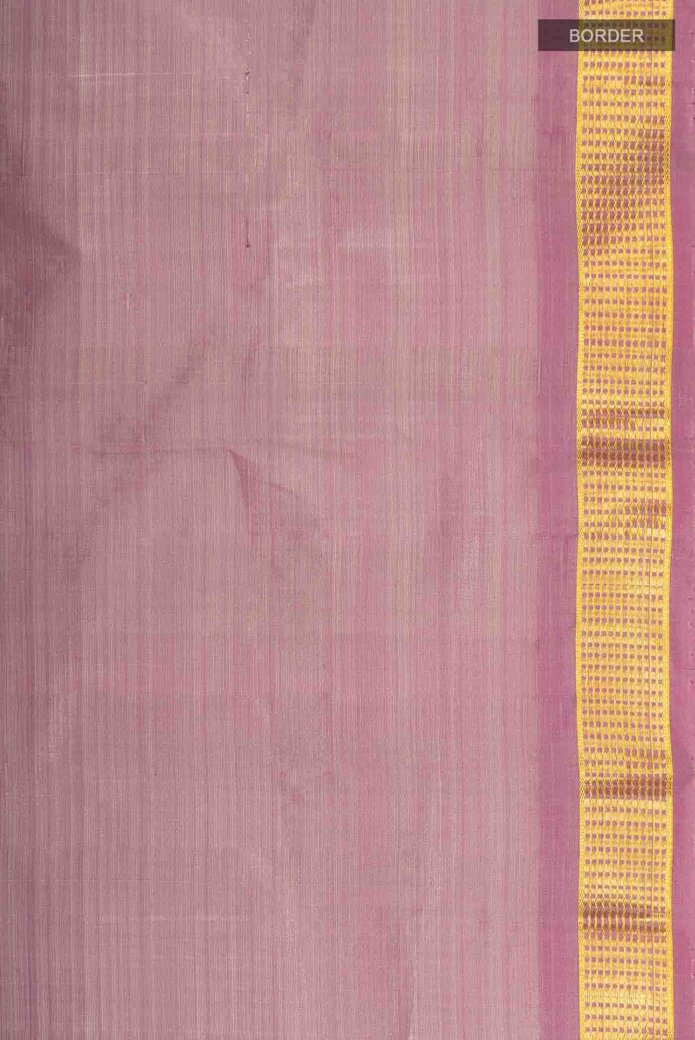 Pink Kanchipuram Silk Saree