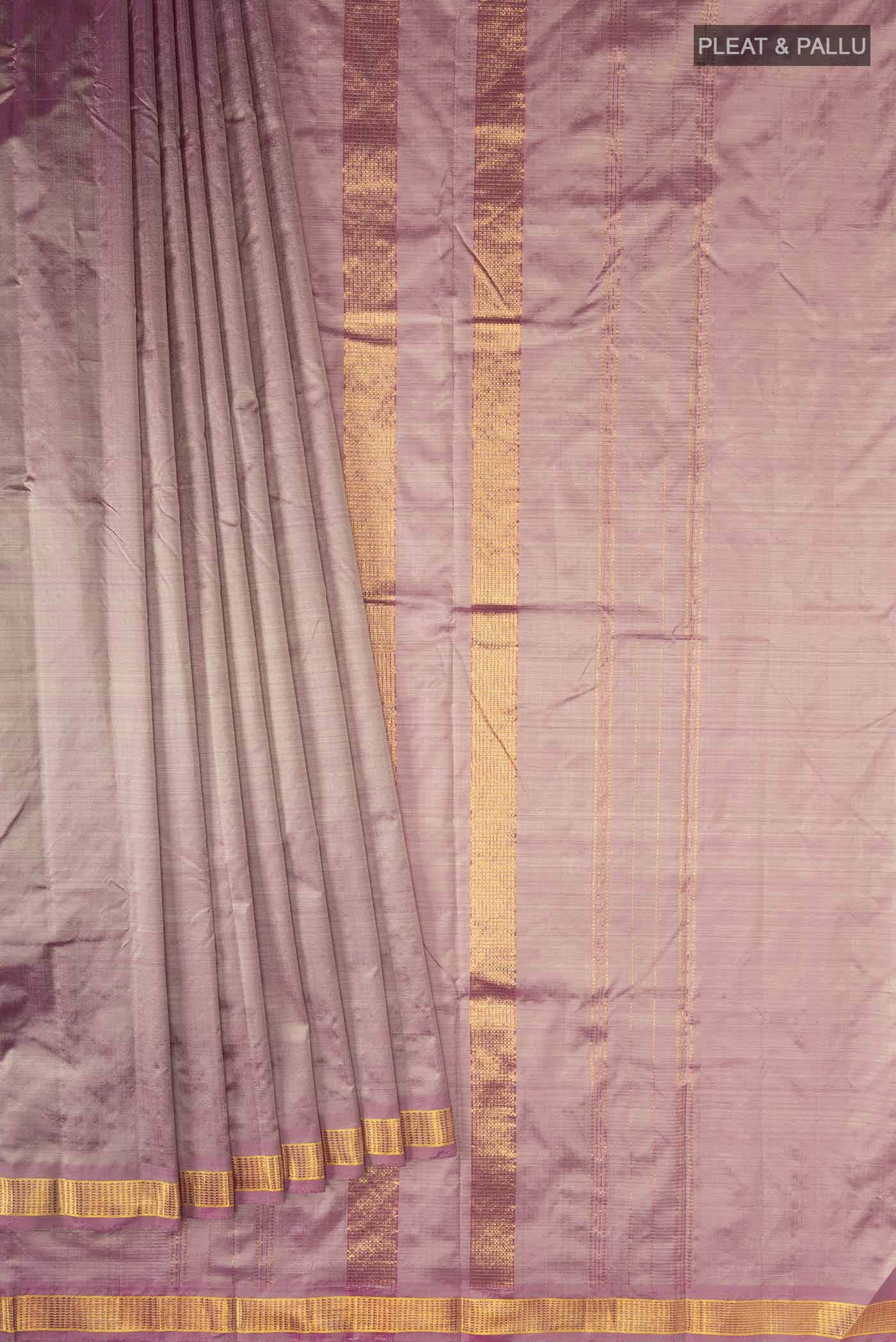 Pink Kanchipuram Silk Saree