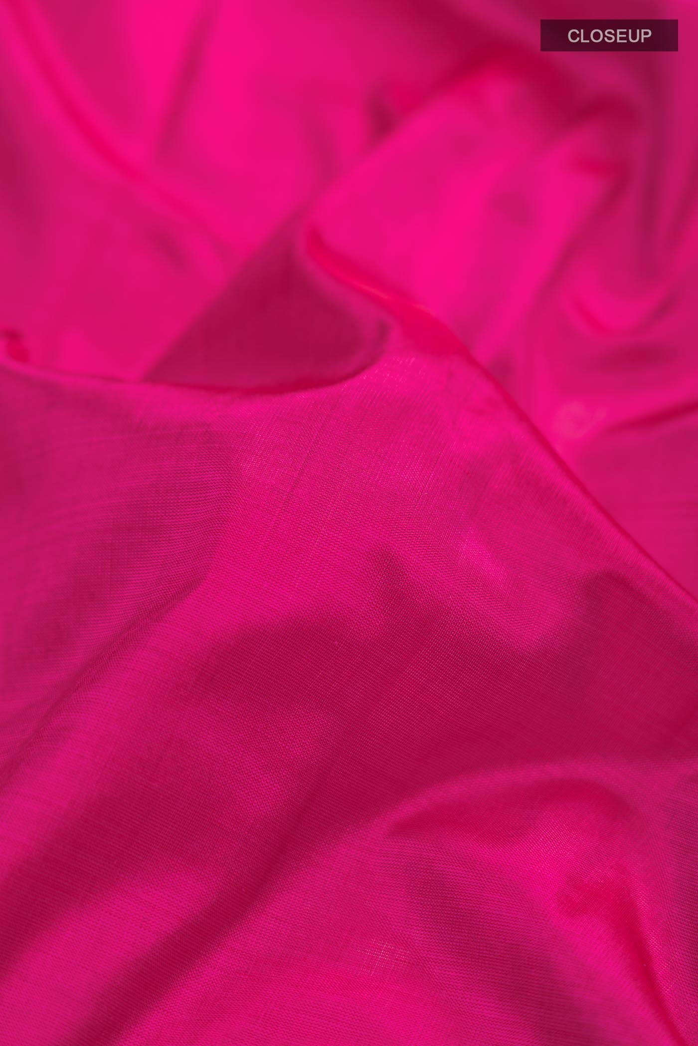 Pink Kanchipuram Silk Saree