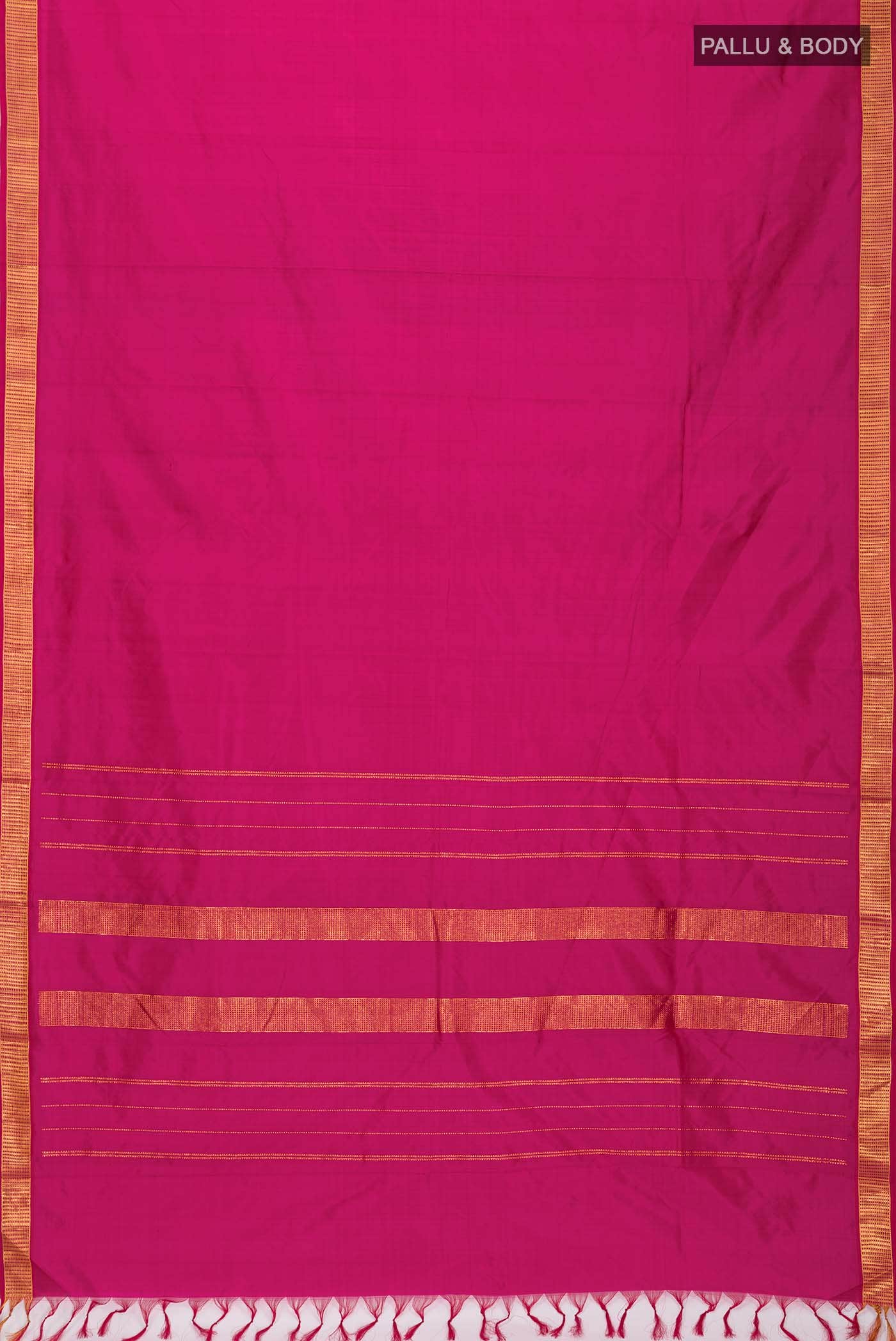 Pink Kanchipuram Silk Saree