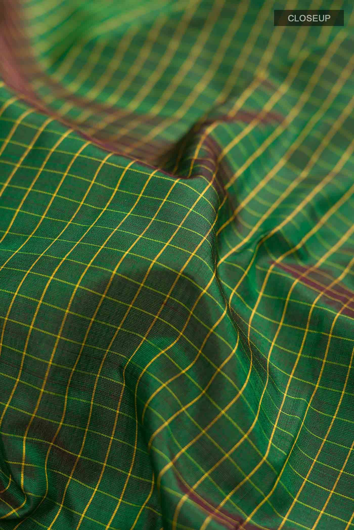 Green Kanchipuram Silk Saree