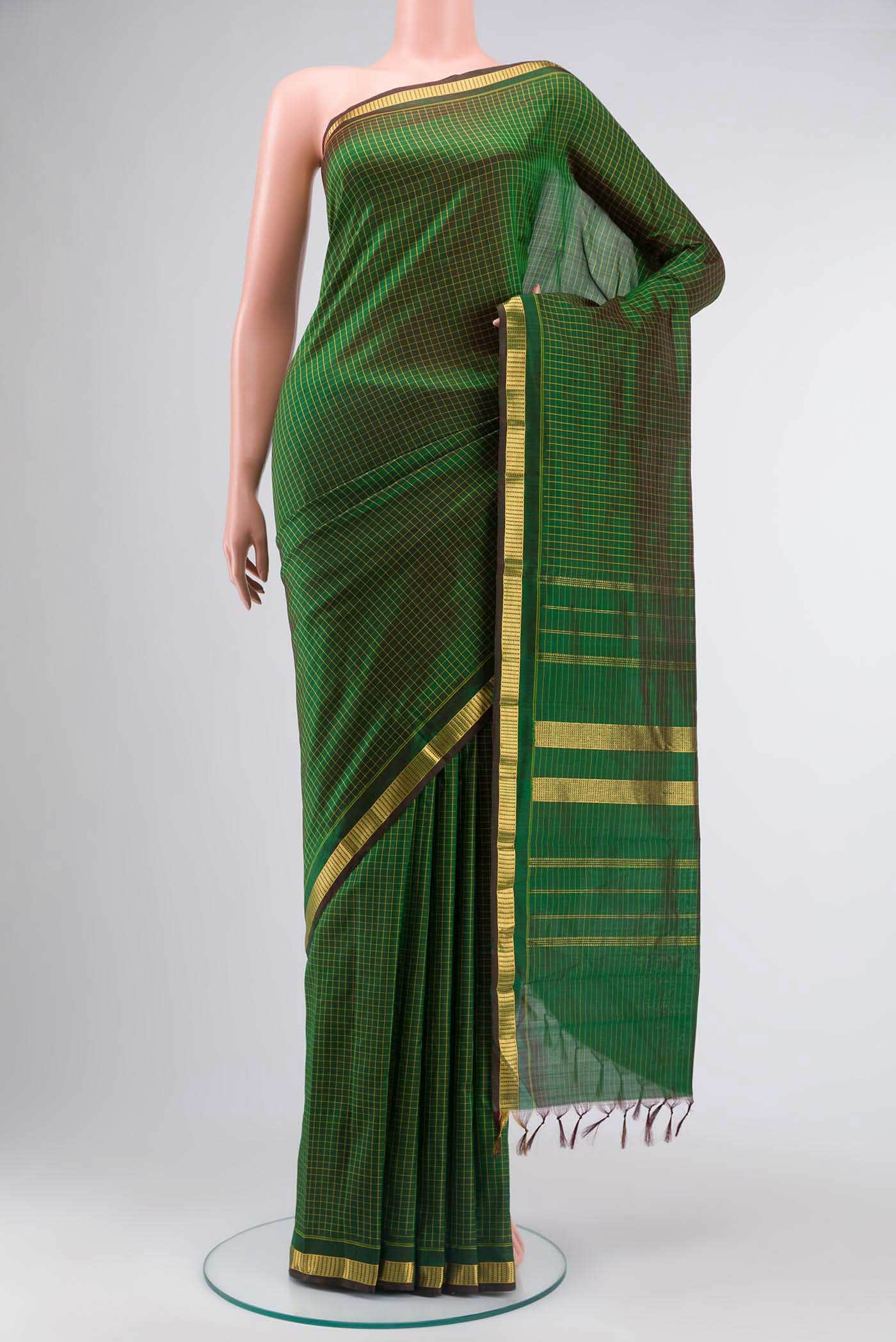 Green Kanchipuram Silk Saree
