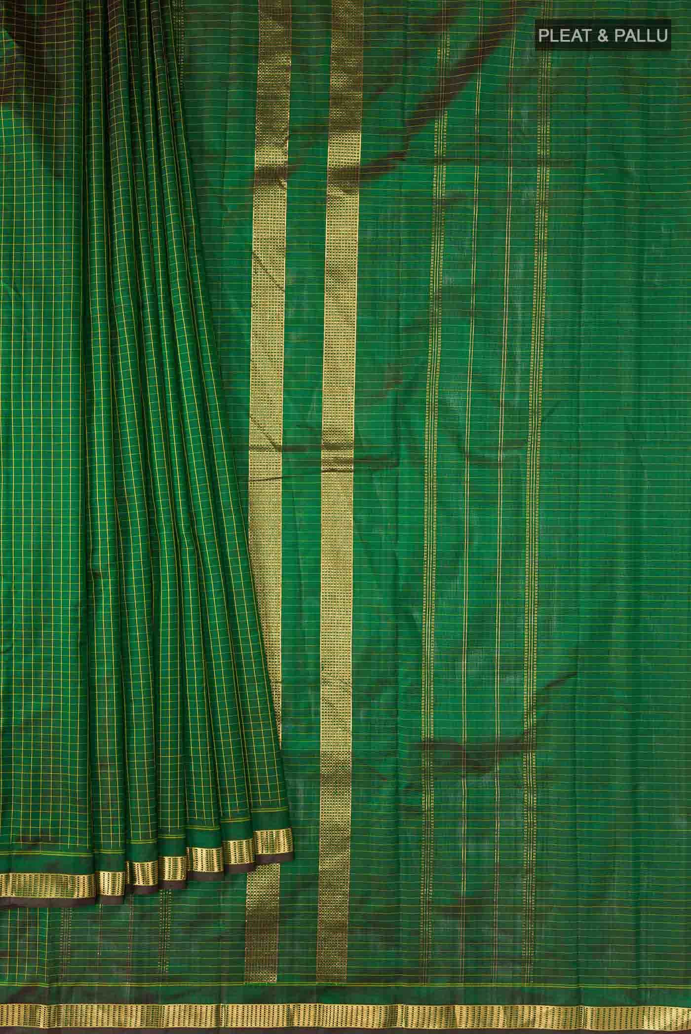 Green Kanchipuram Silk Saree