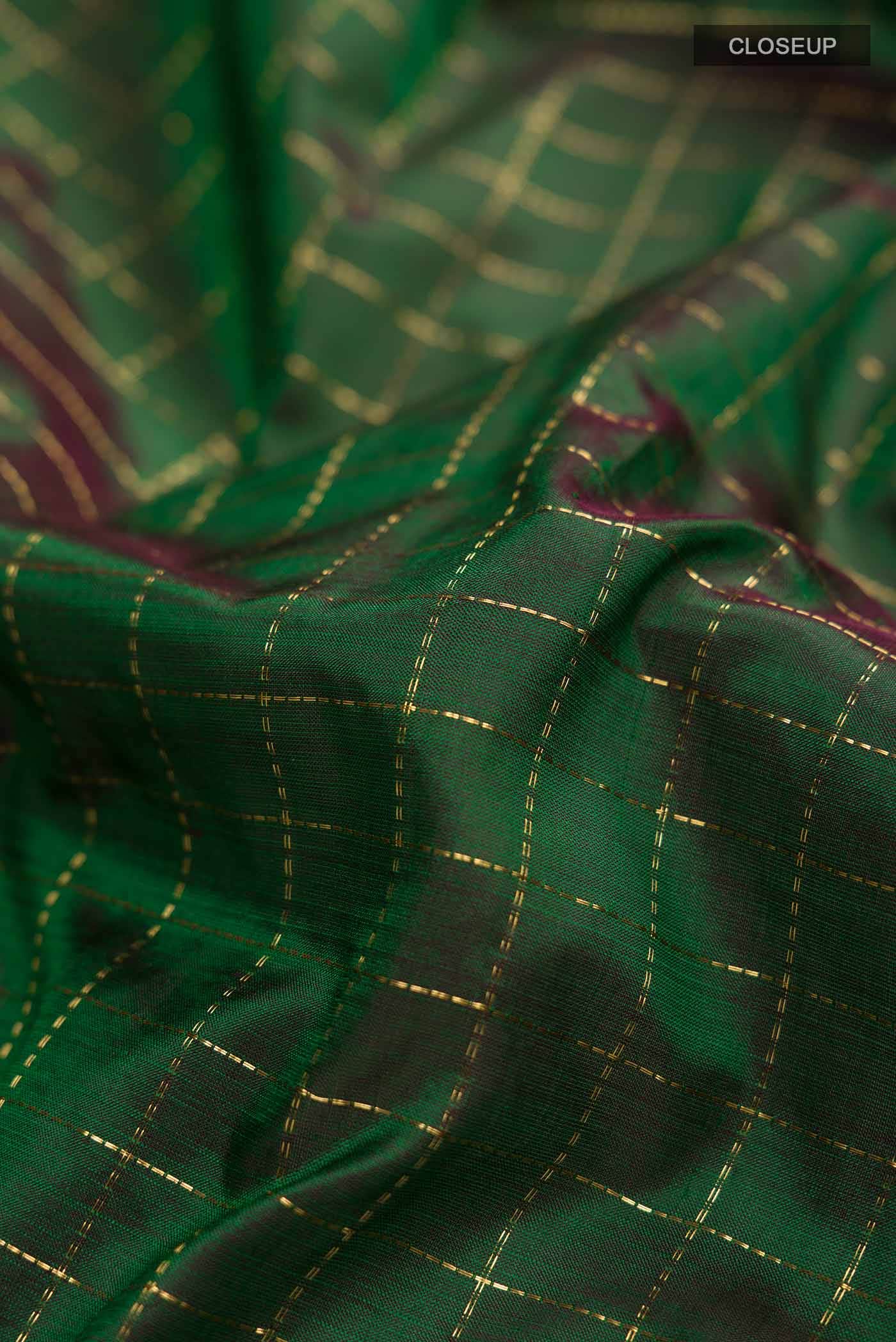 Green Kanchipuram Silk Saree