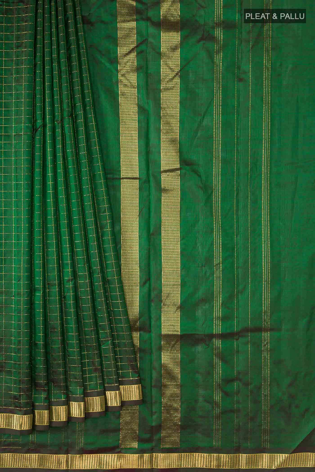 Green Kanchipuram Silk Saree