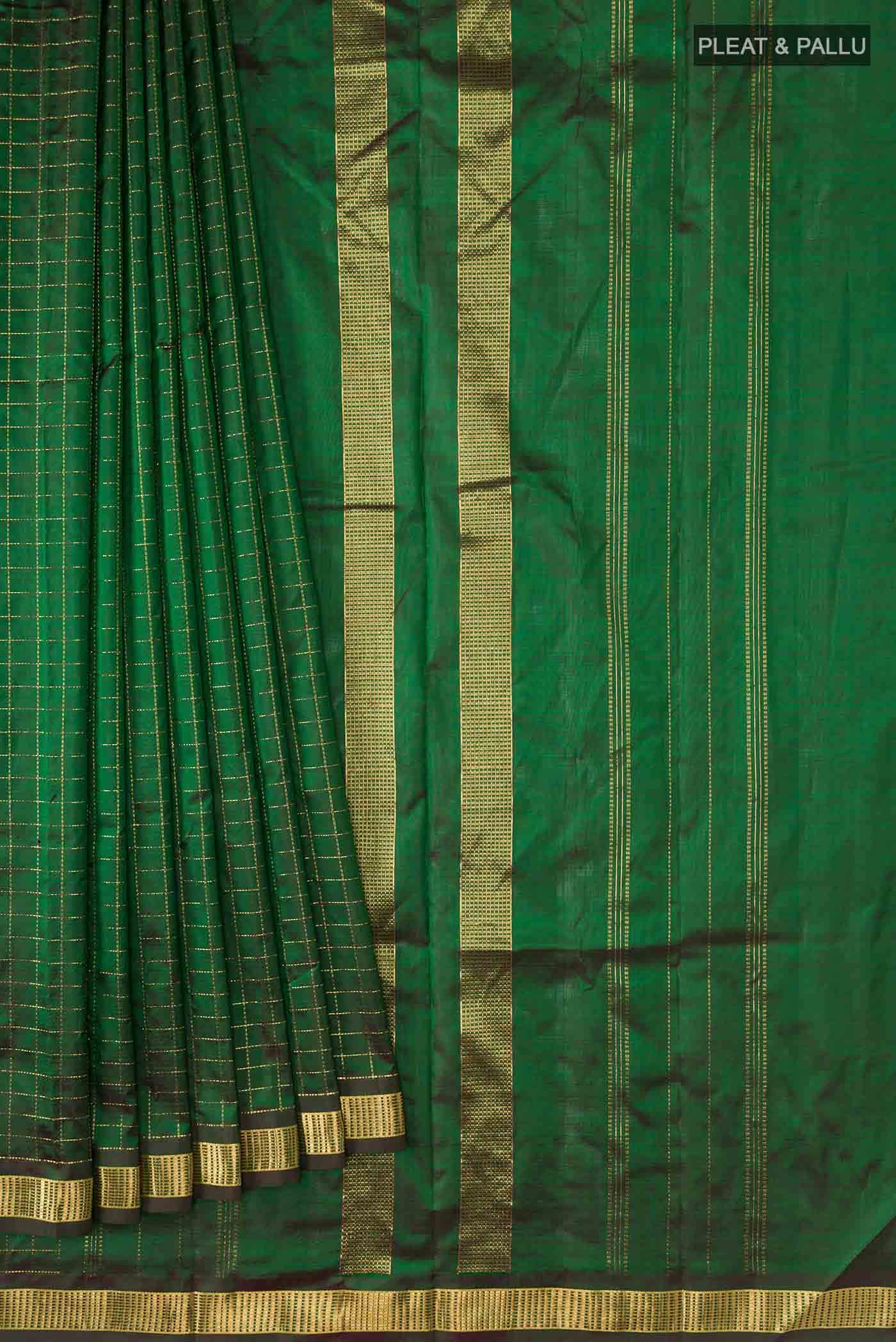 Green Kanchipuram Silk Saree