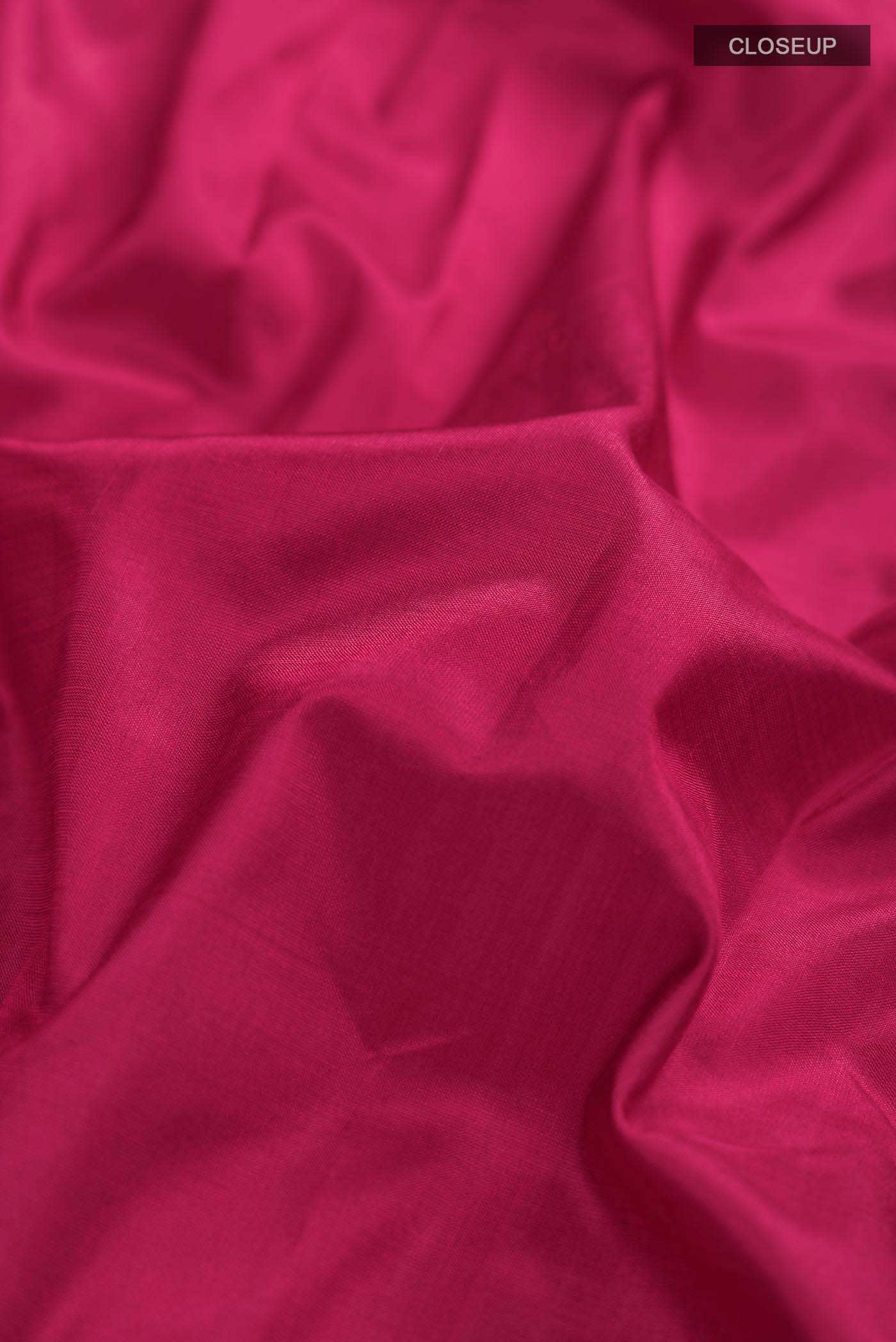 Maroon Kanchipuram Silk Saree