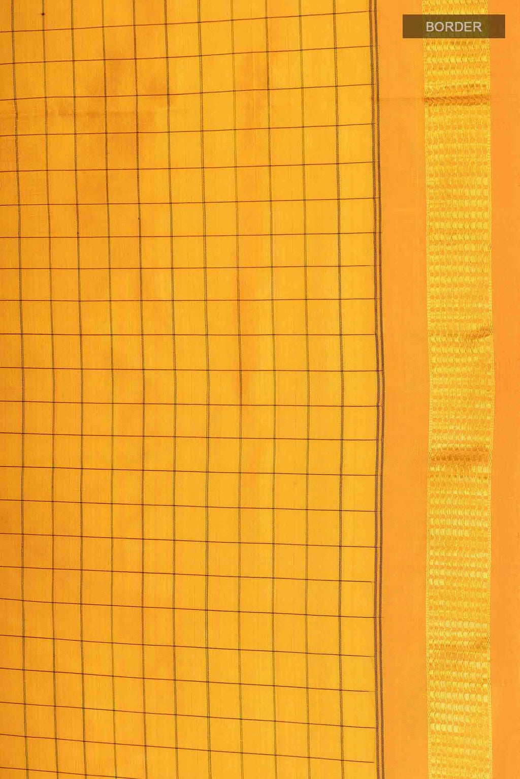 Orange Kanchipuram Silk Saree