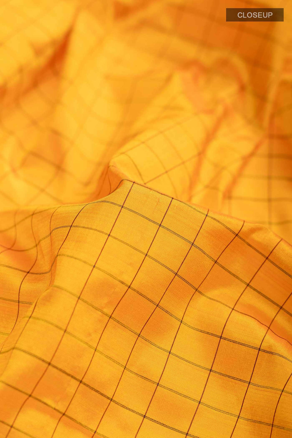 Orange Kanchipuram Silk Saree