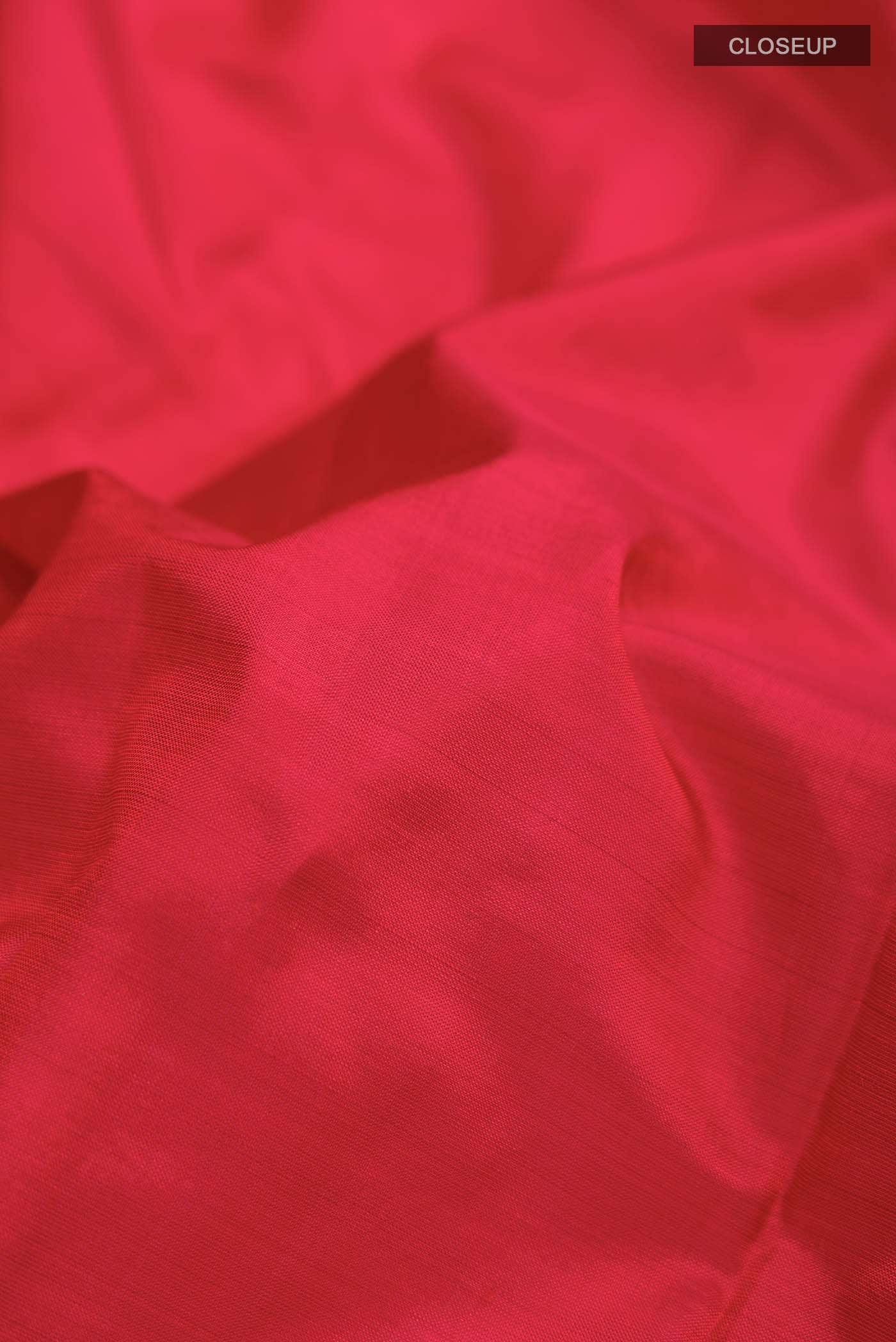 Maroon Kanchipuram Silk Saree