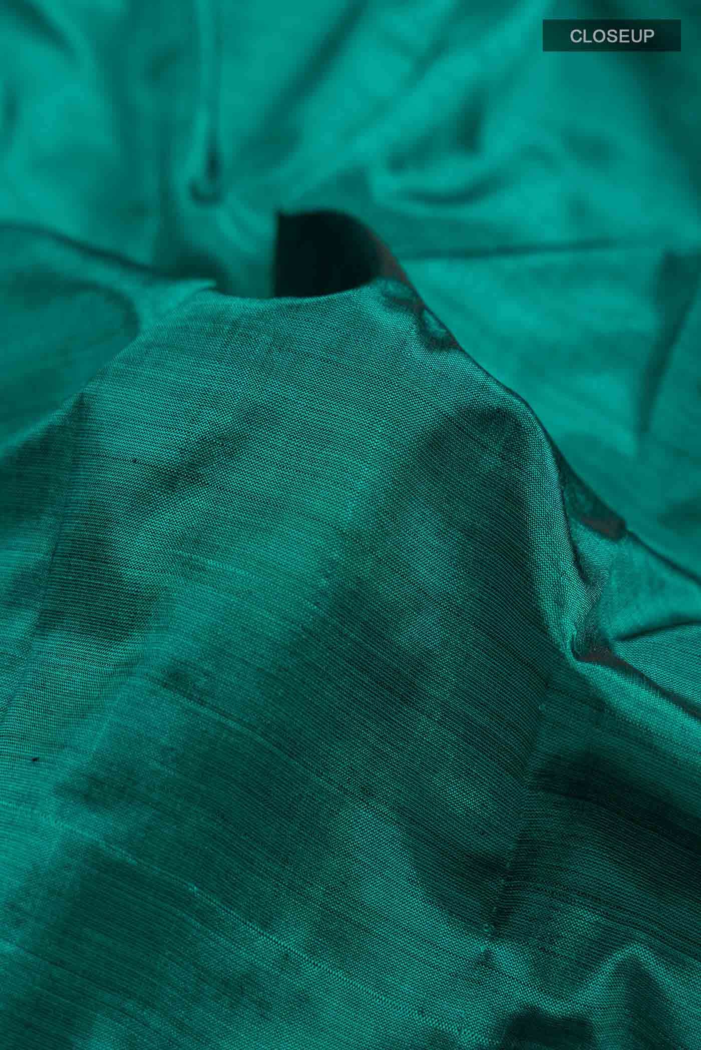 Green Kanchipuram Silk Saree