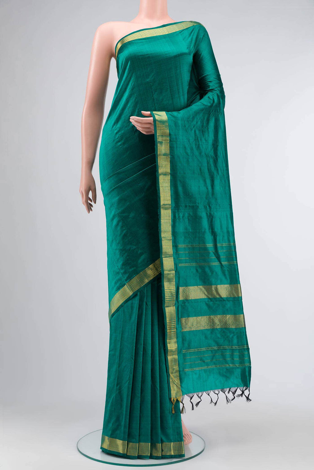 Green Kanchipuram Silk Saree