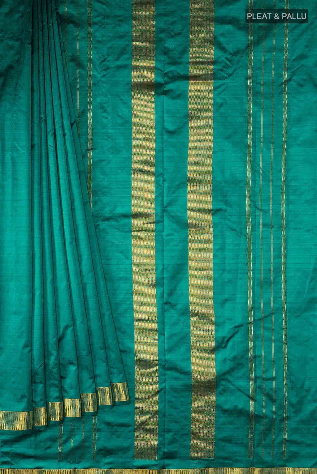 Green Kanchipuram Silk Saree