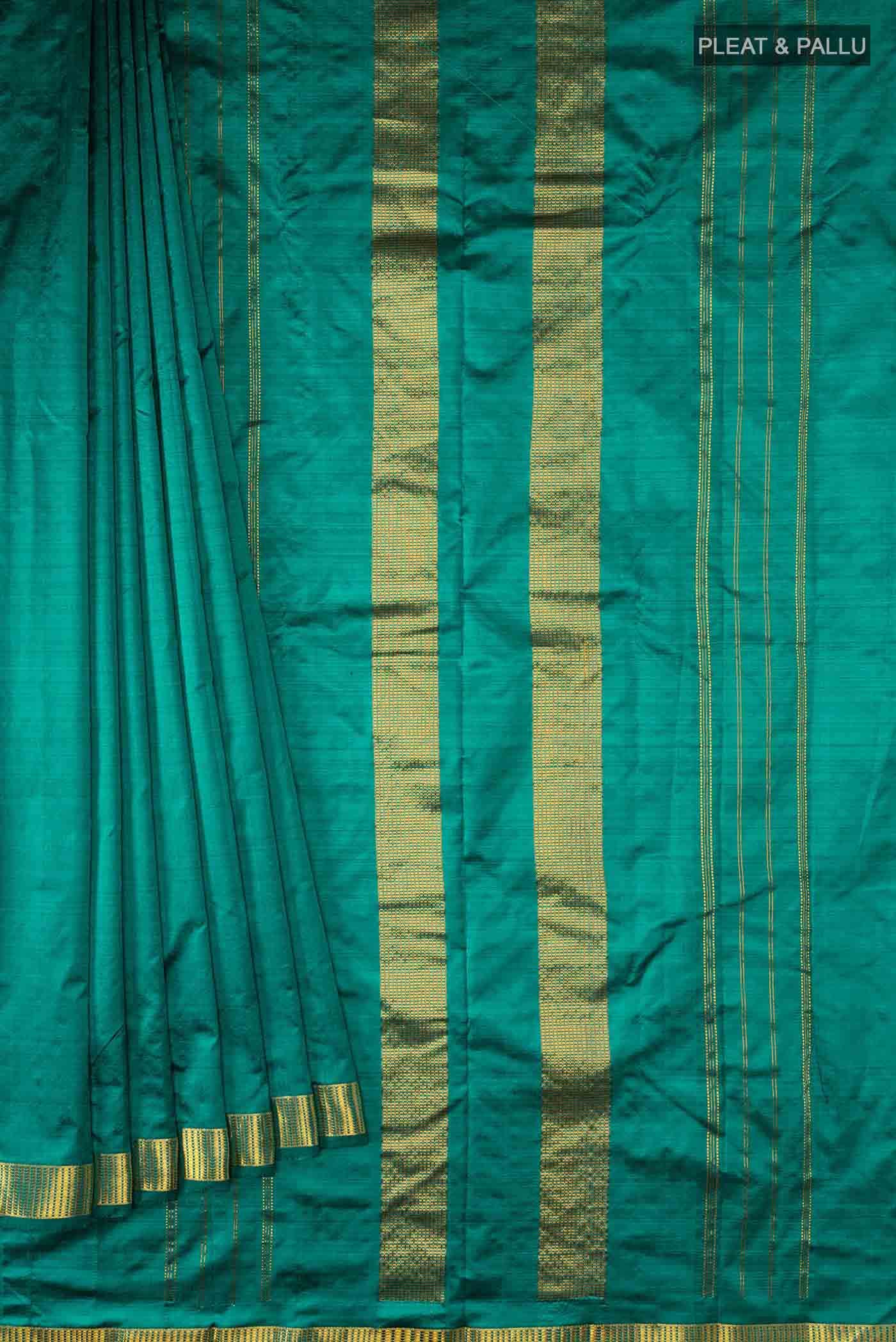 Green Kanchipuram Silk Saree