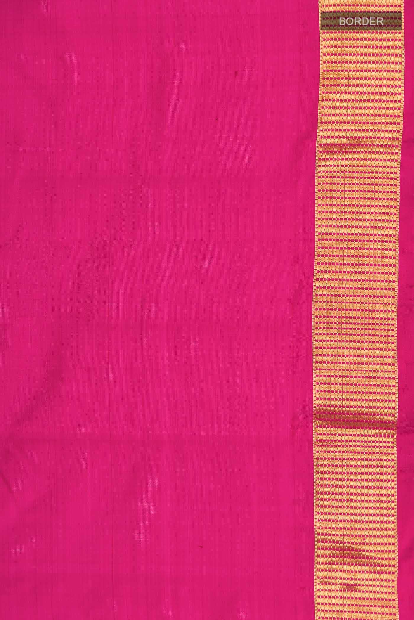 Pink Kanchipuram Silk Saree