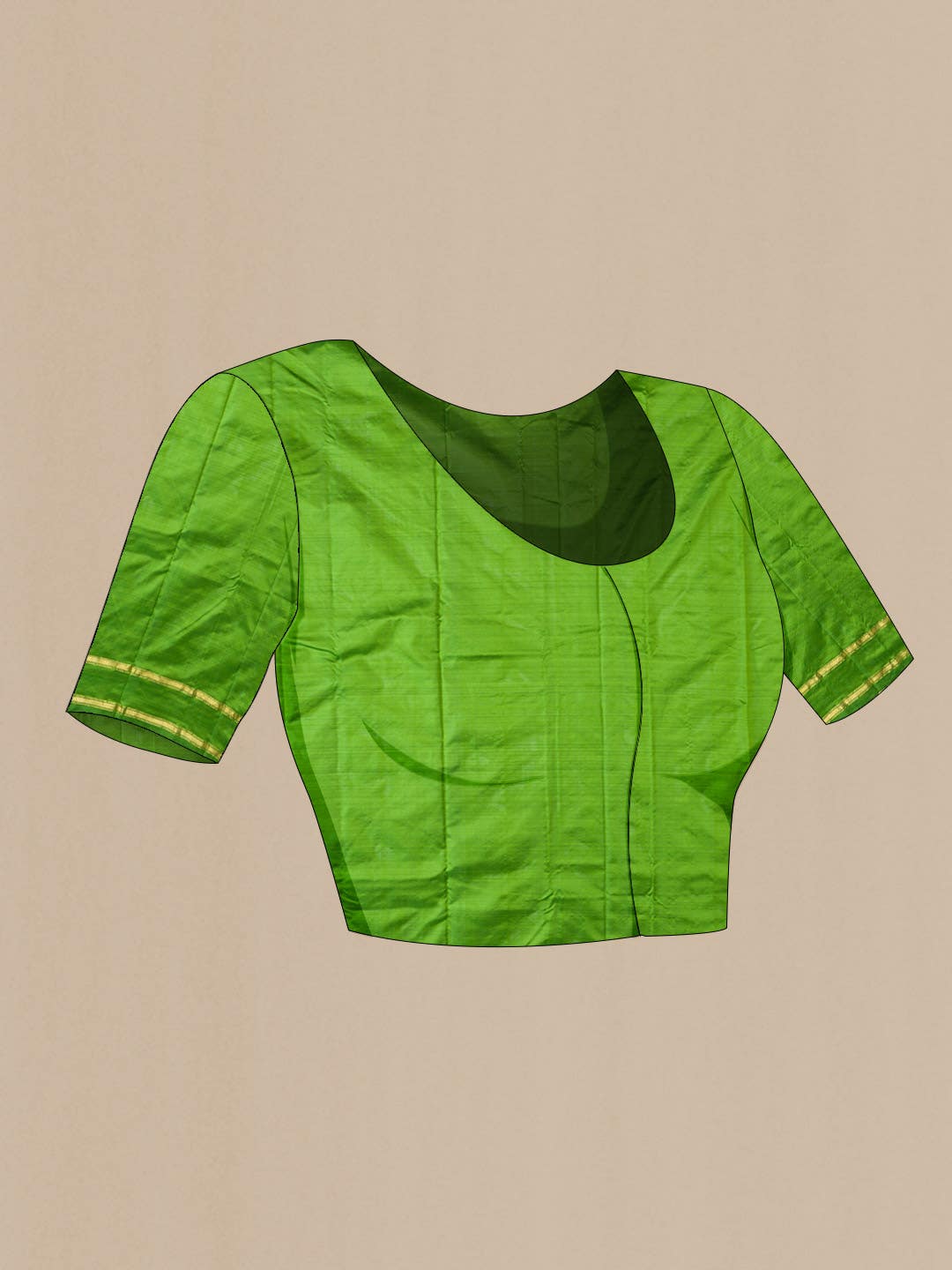 Green Kanchipuram Silk Saree