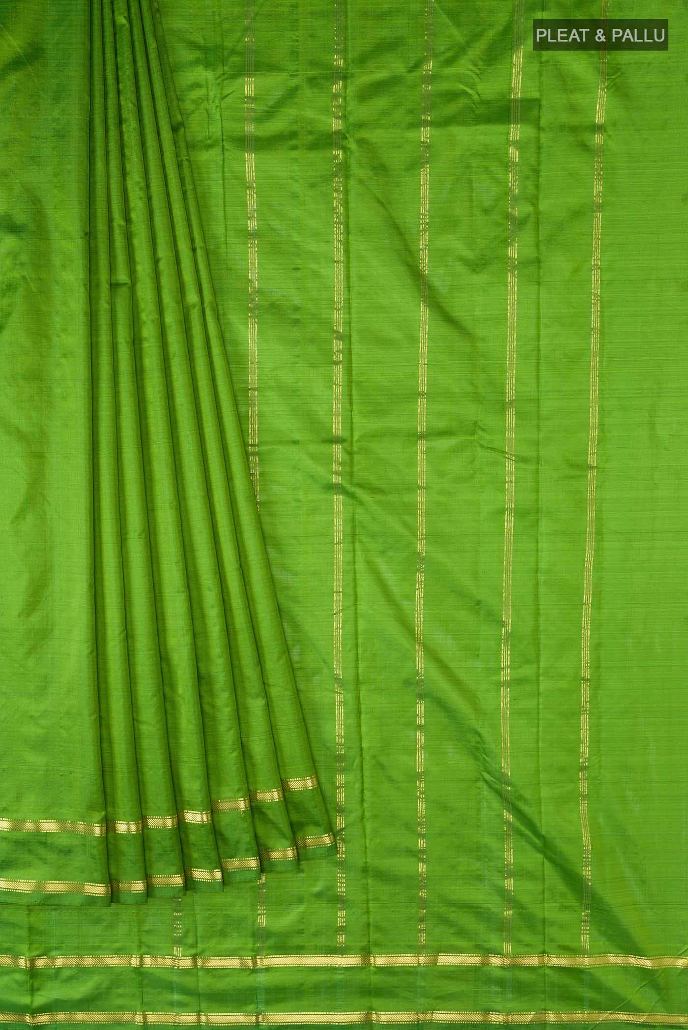 Green Kanchipuram Silk Saree