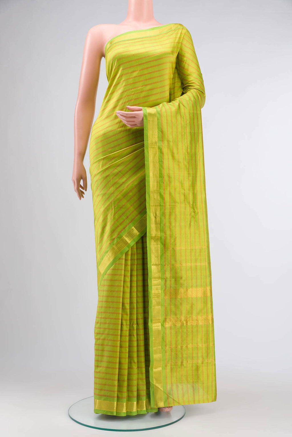 Green Kanchipuram Silk Saree