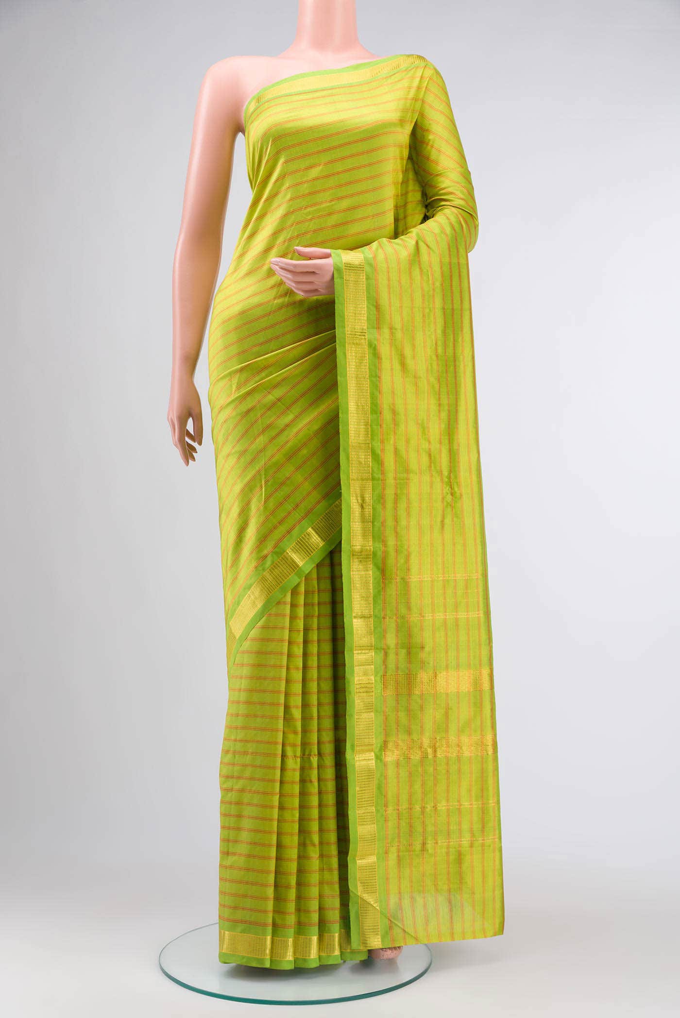 Green Kanchipuram Silk Saree