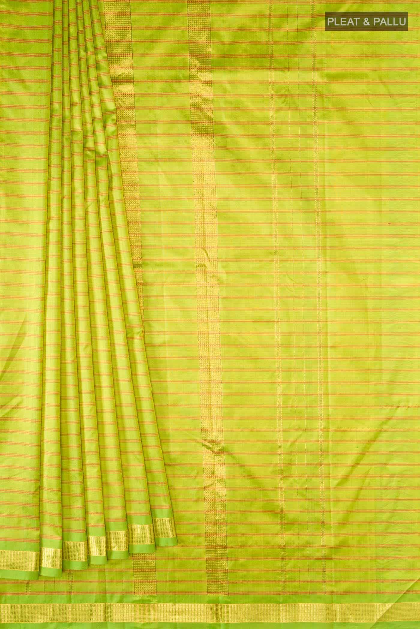 Green Kanchipuram Silk Saree