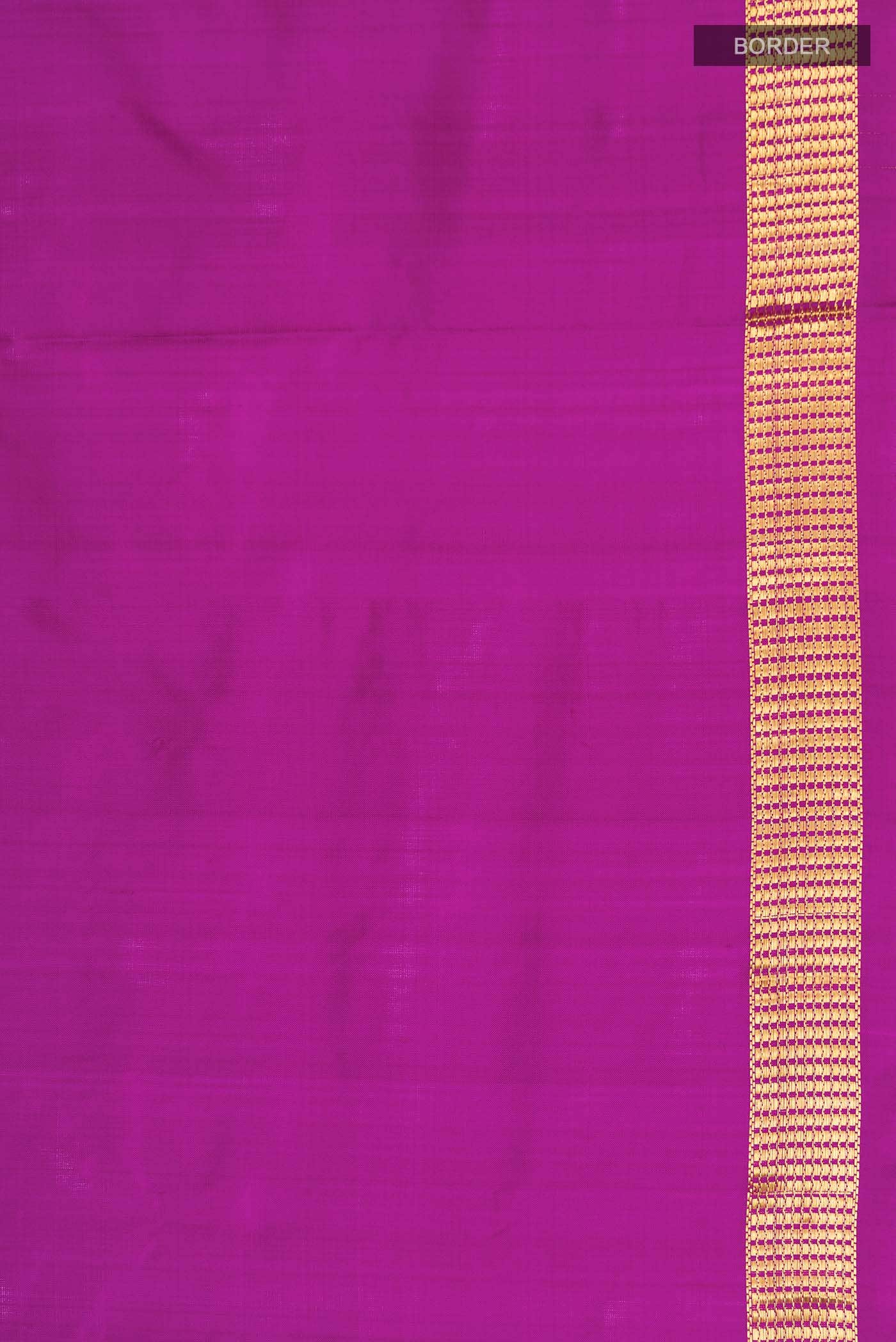 Magenta Kanchipuram Silk Saree