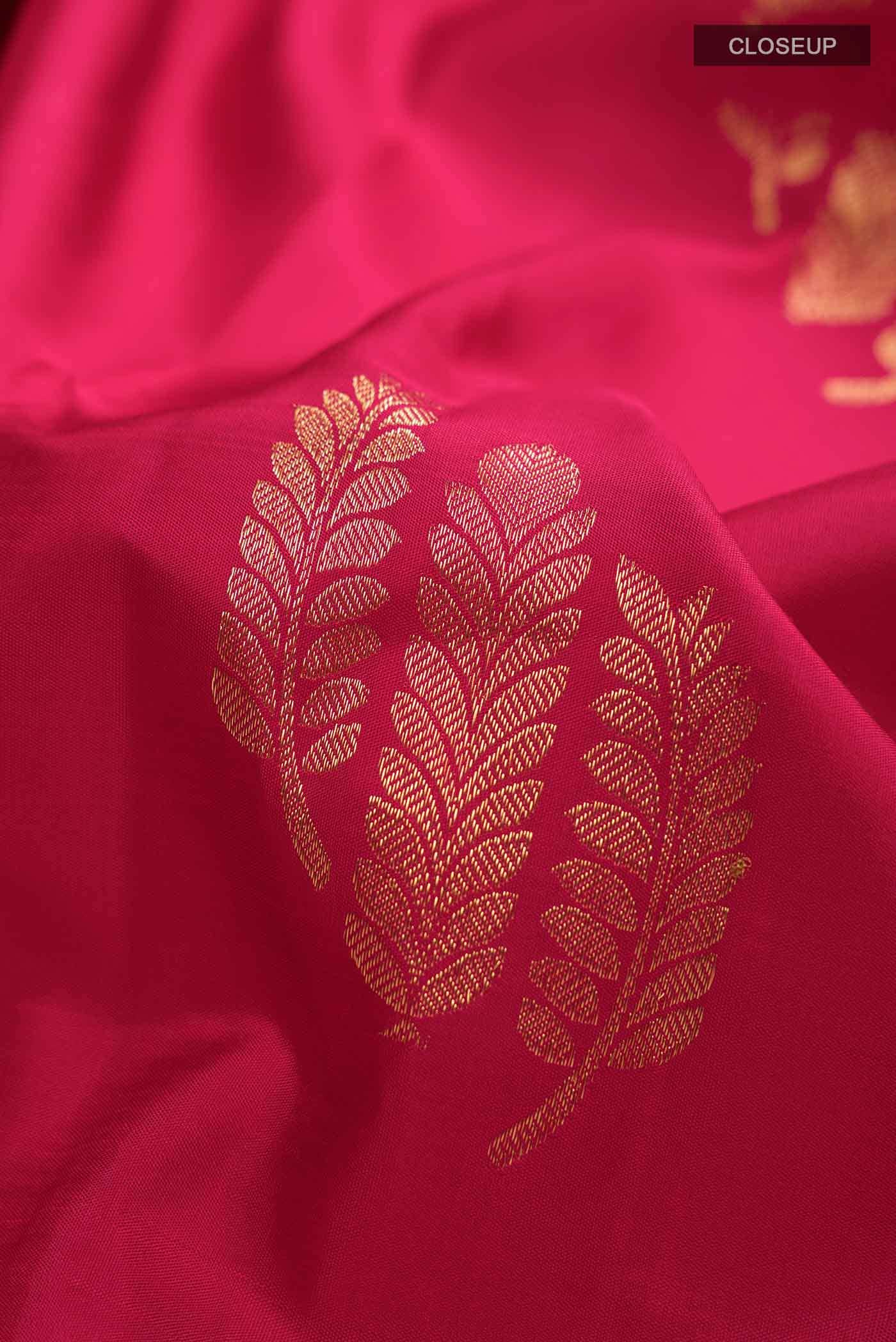 Red Kanchipuram Silk Saree