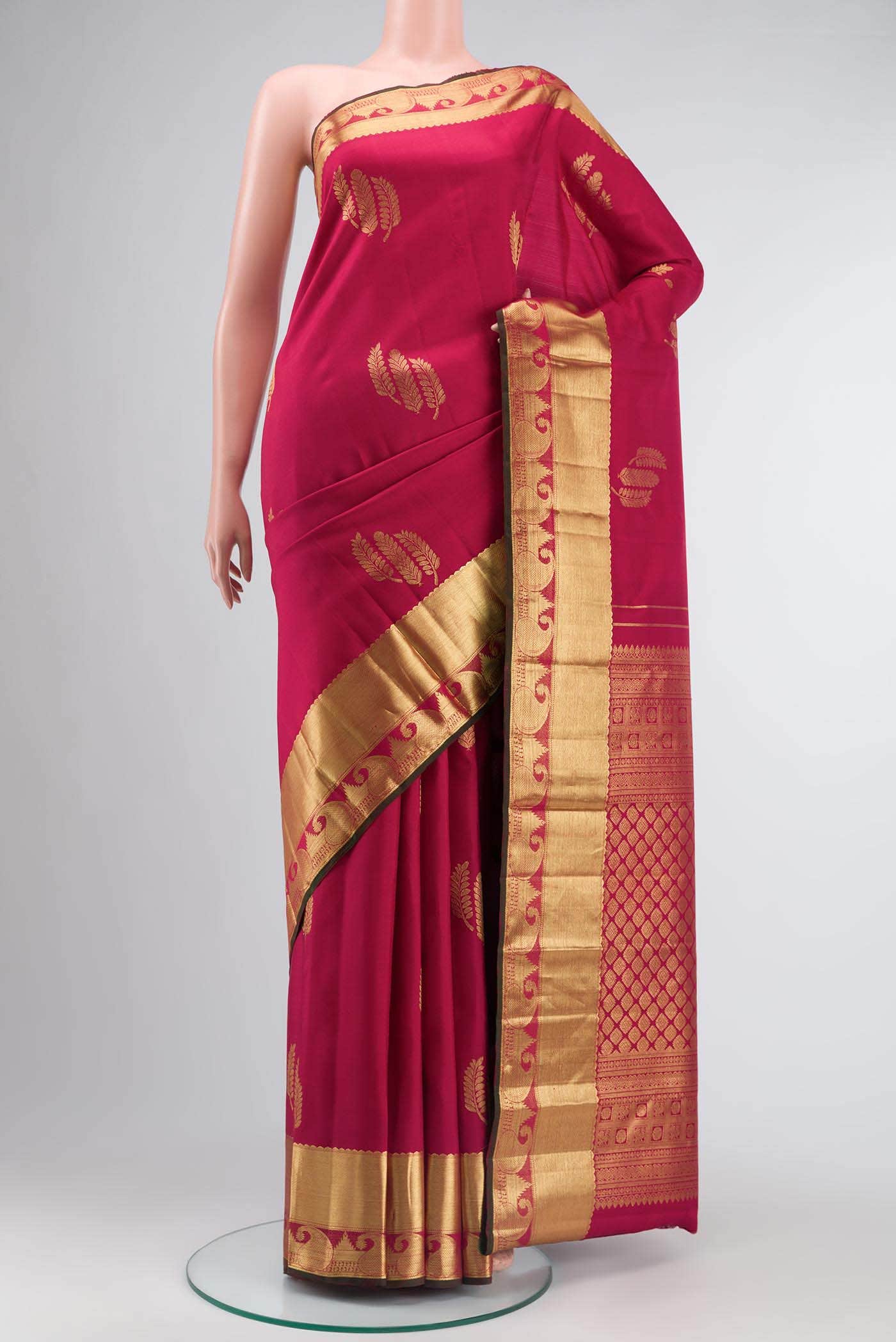 Red Kanchipuram Silk Saree