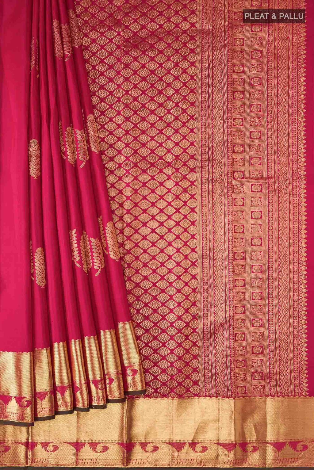 Red Kanchipuram Silk Saree