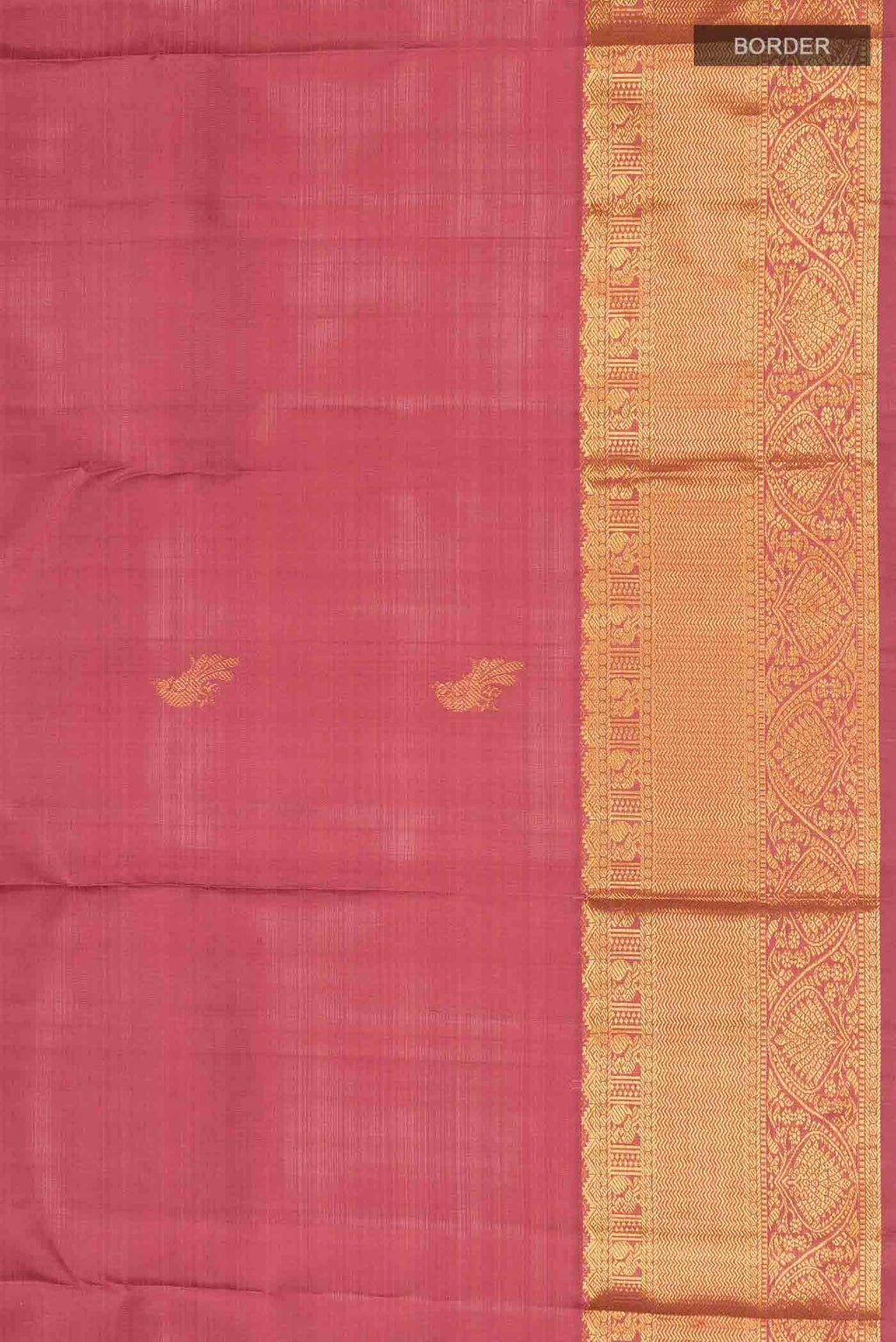 Pink Kanchipuram Silk Saree