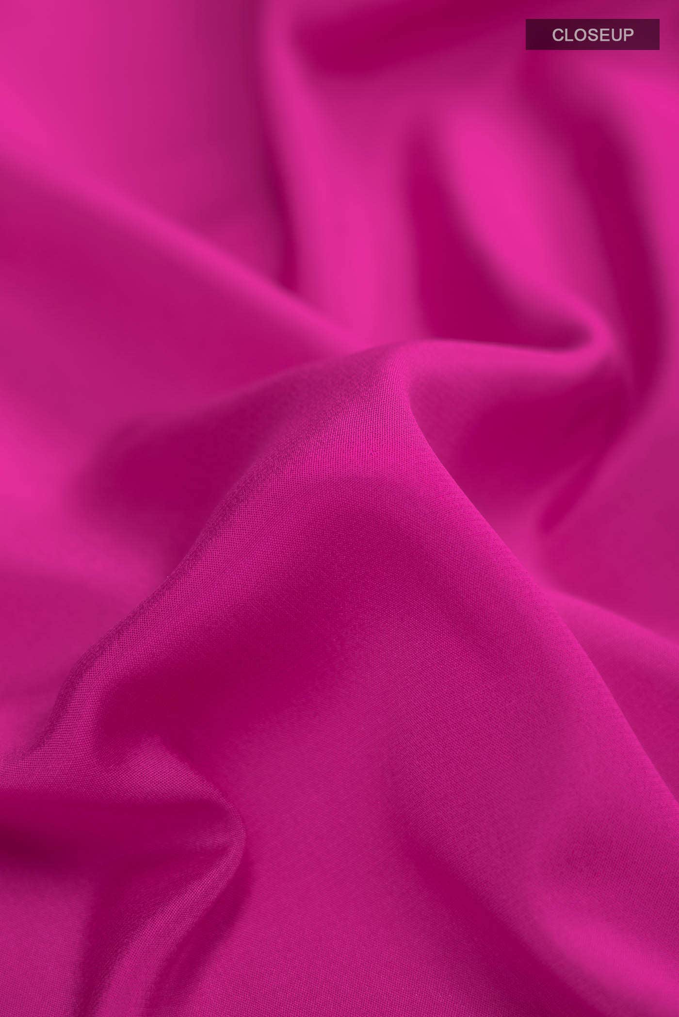 Pink Mysore Crepe Saree