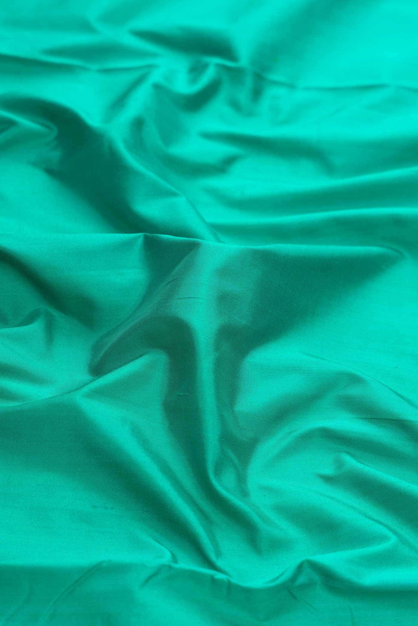Green Dual Tone Double Ikat Saree