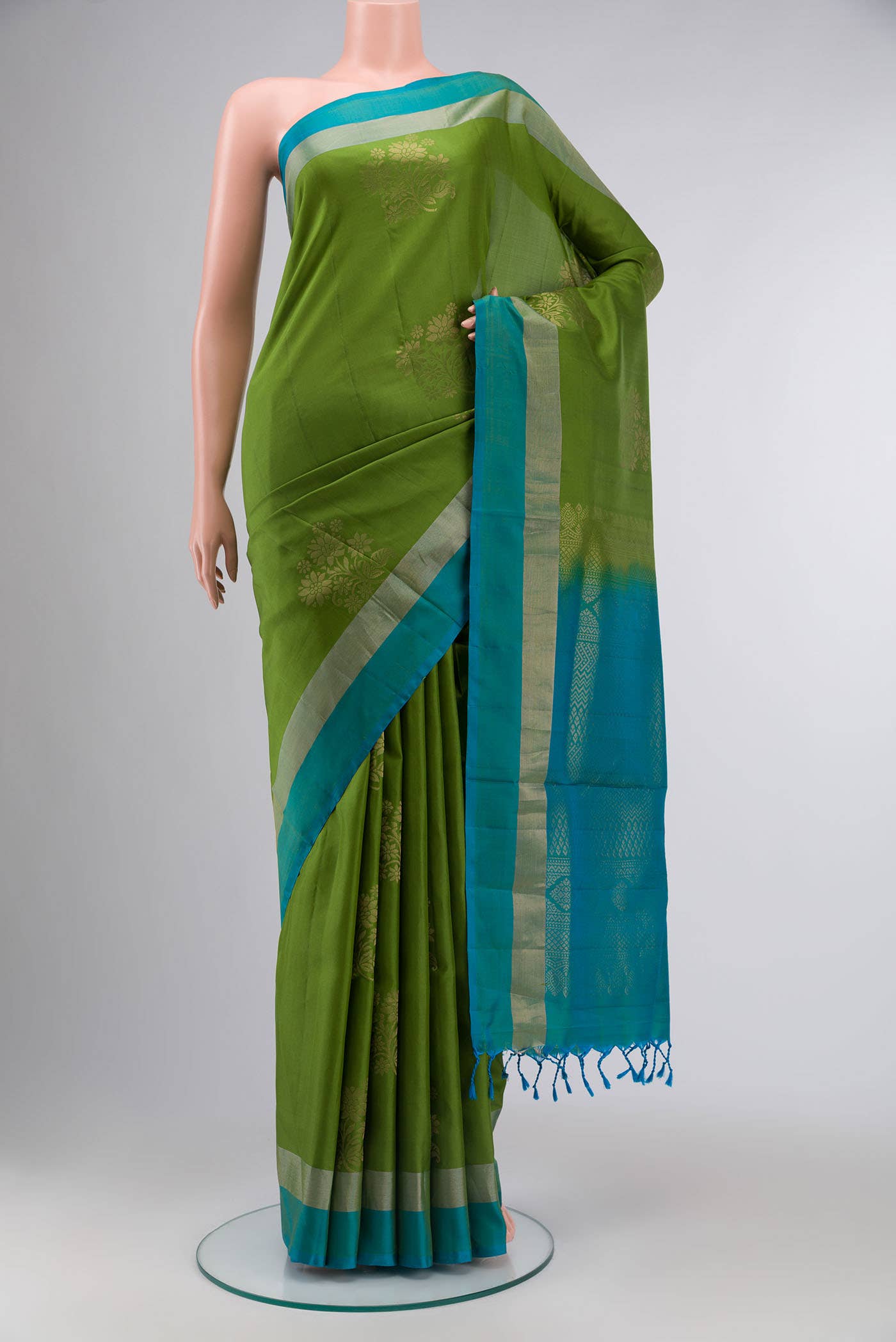 Green Soft Silk Saree