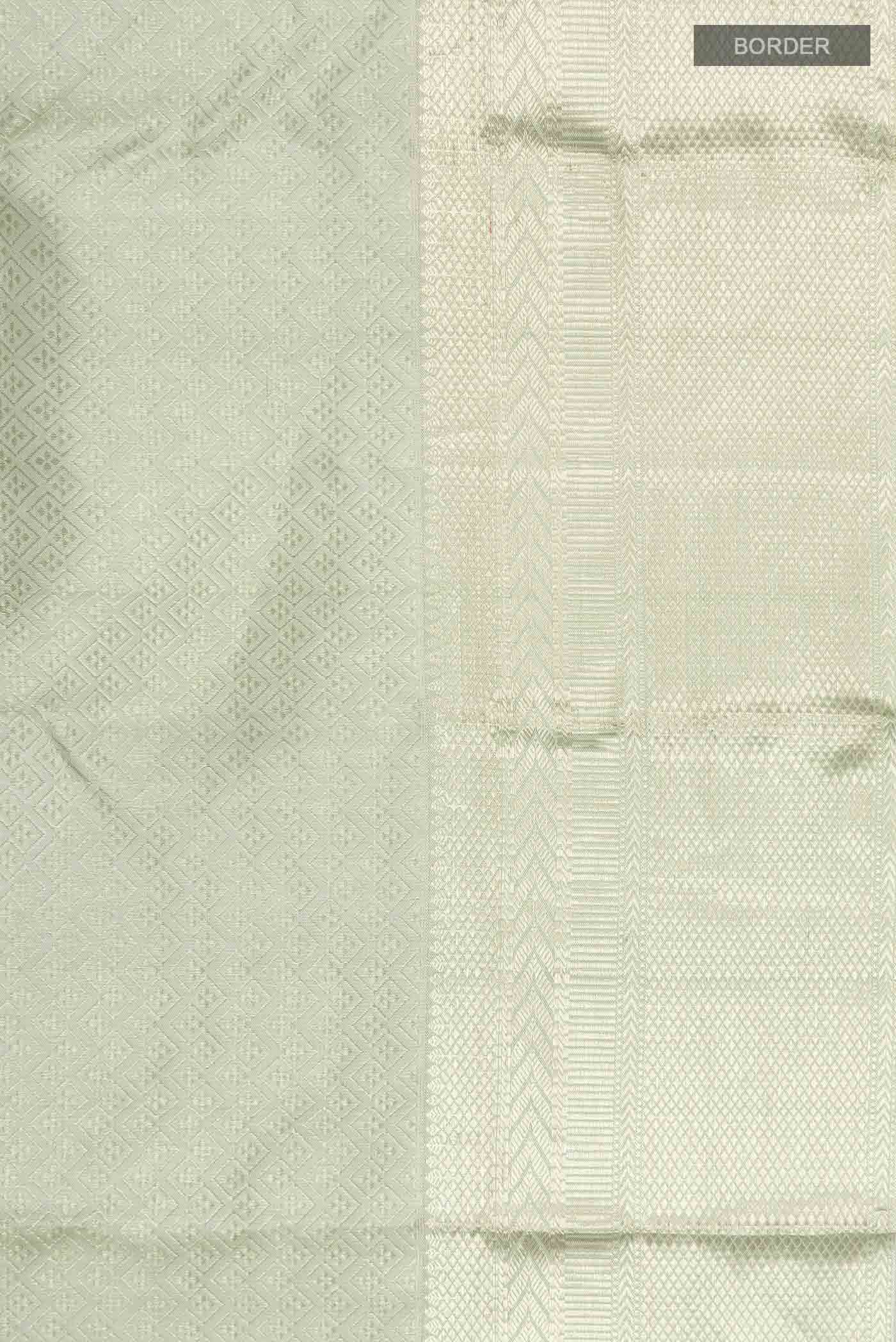 Light Green Kanchipuram Silk Saree