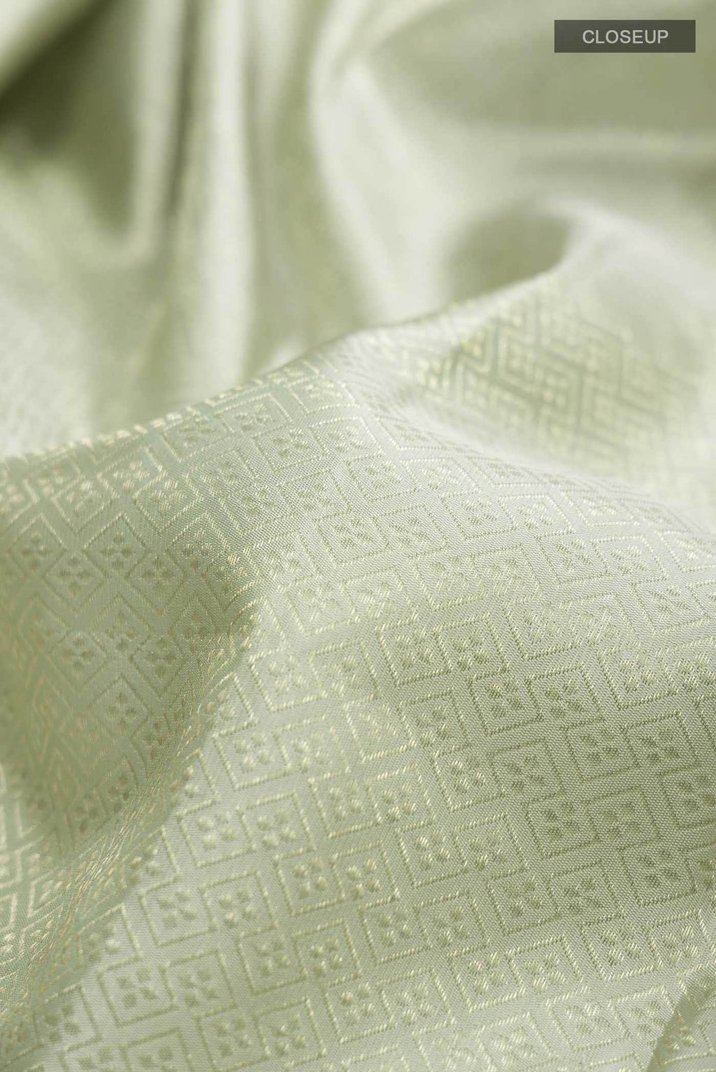 Light Green Kanchipuram Silk Saree