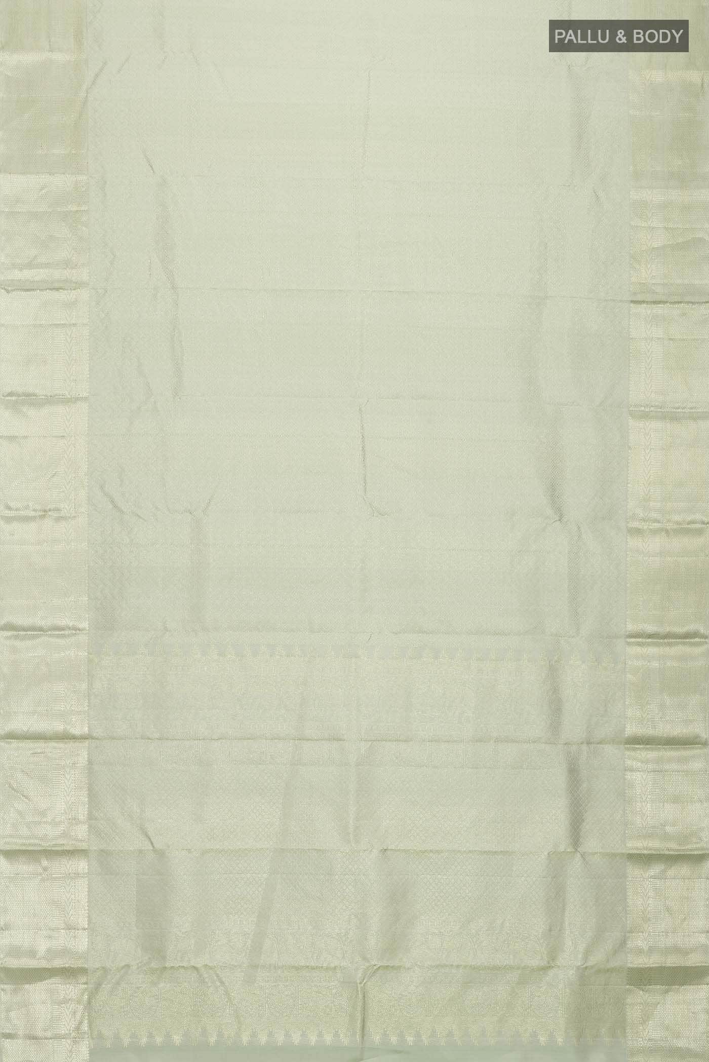 Light Green Kanchipuram Silk Saree