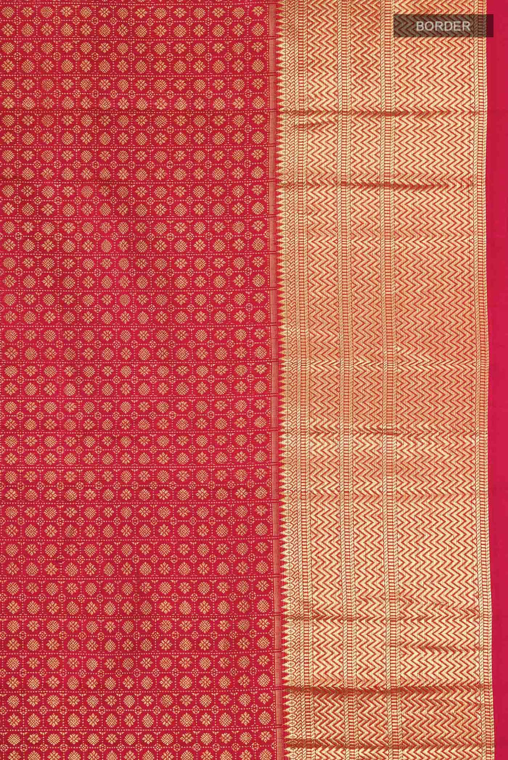 Maroon Kanchipuram Silk Saree