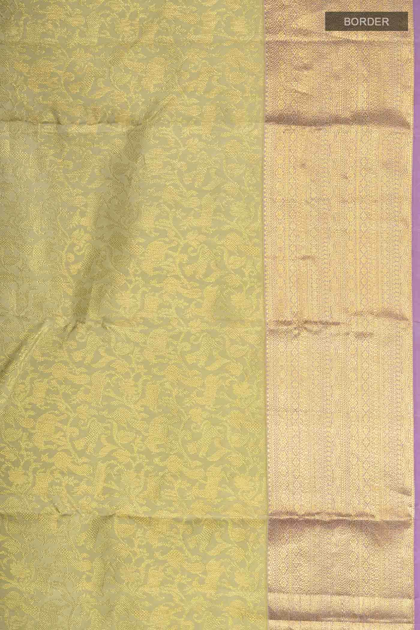 Green Kanchipuram Silk Saree