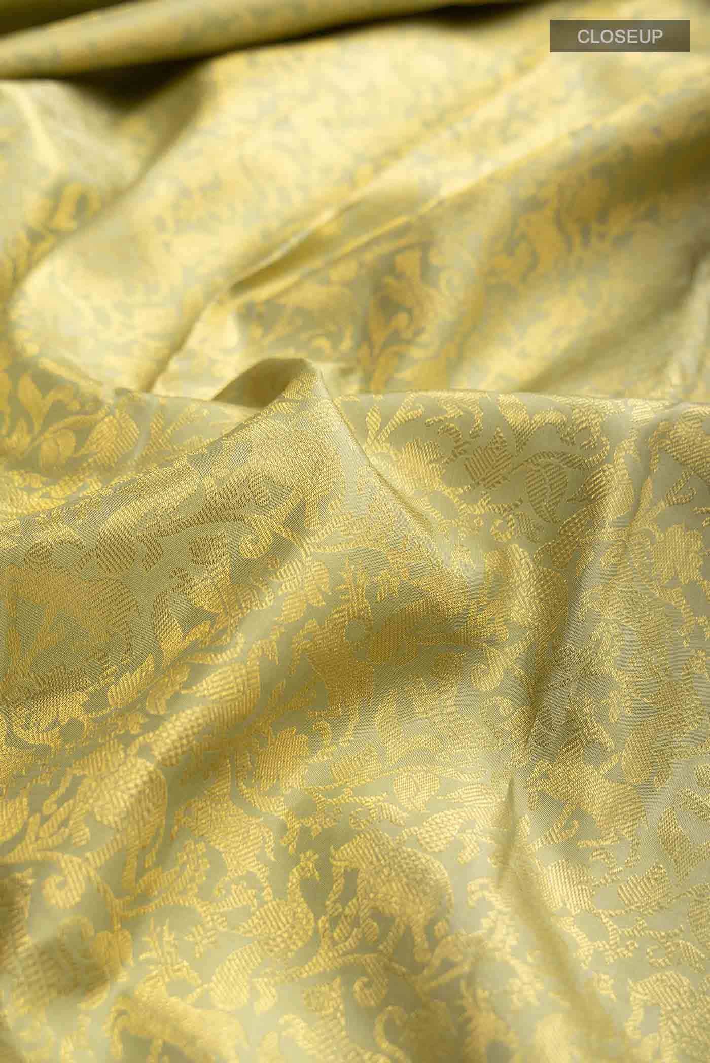 Green Kanchipuram Silk Saree