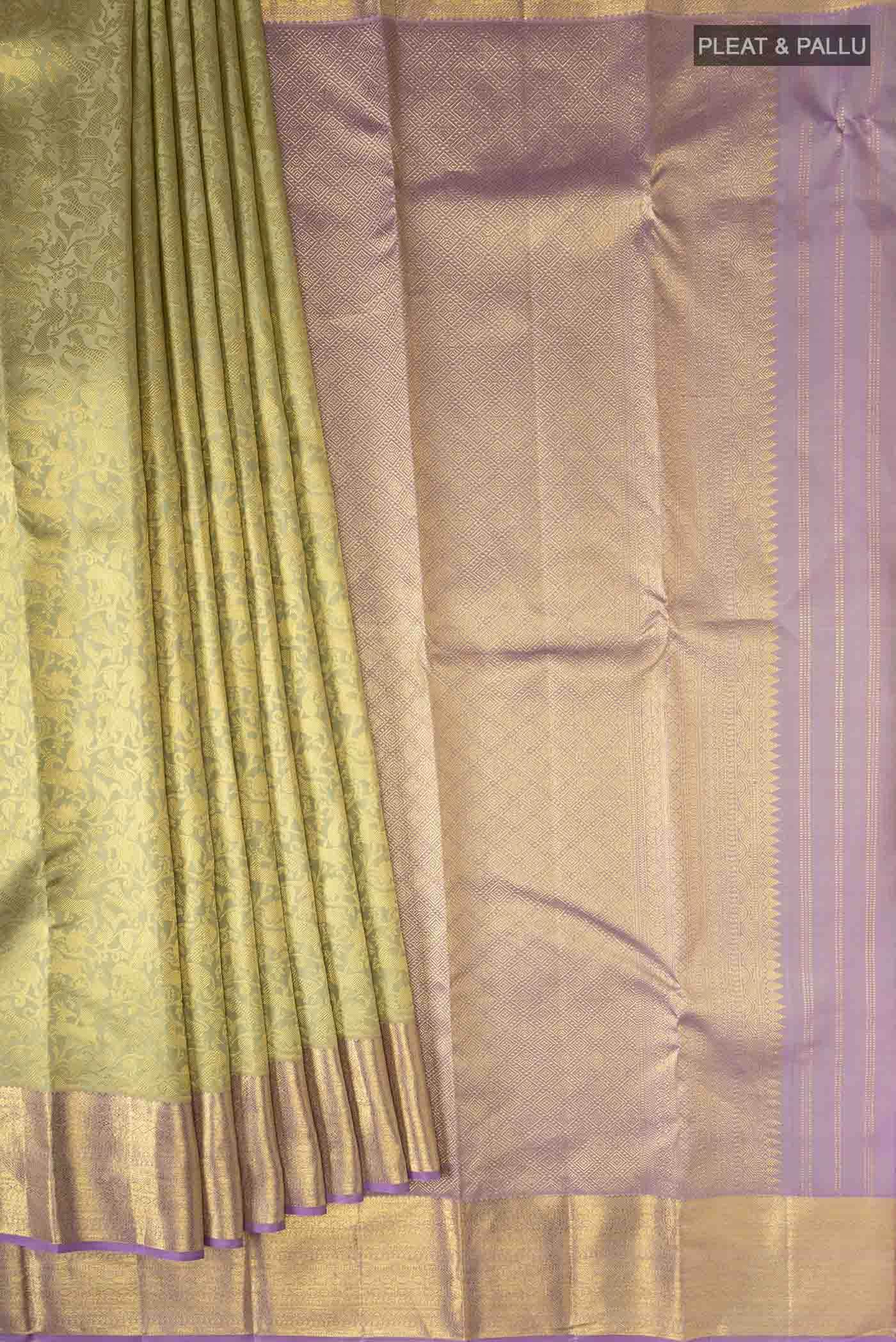 Green Kanchipuram Silk Saree