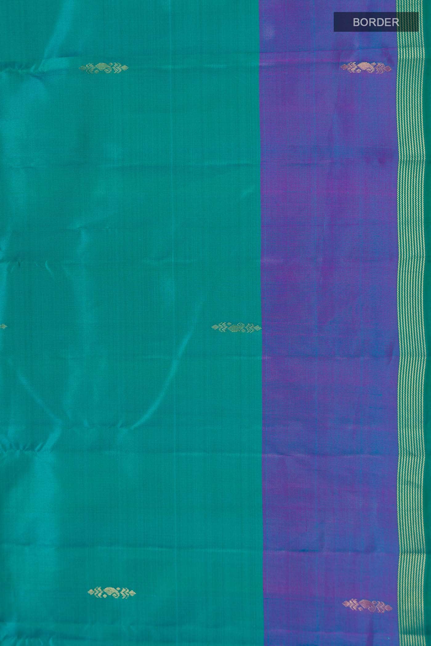 Blue Kanchipuram Silk Saree