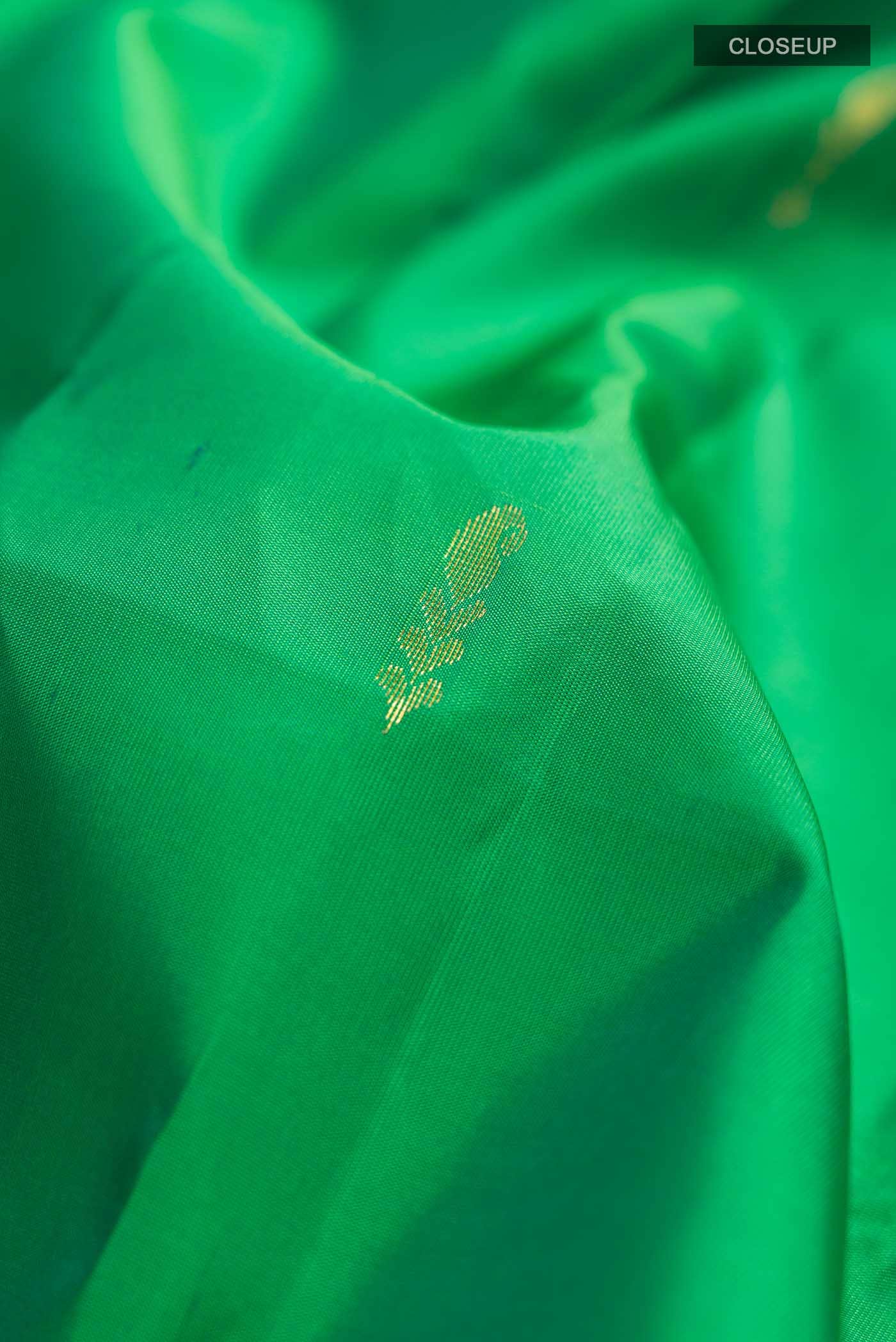 Green Kanchipuram Silk Saree
