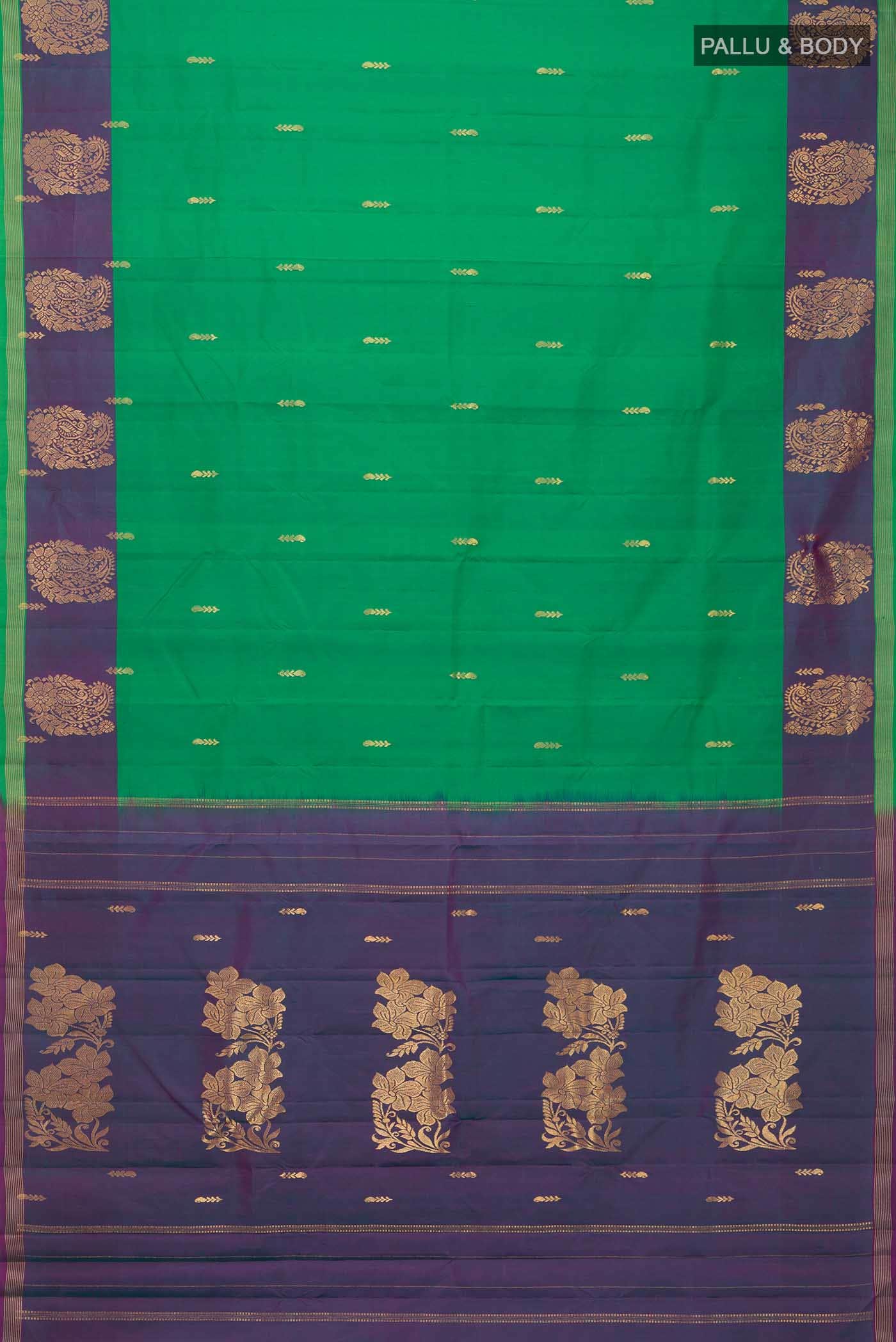Green Kanchipuram Silk Saree