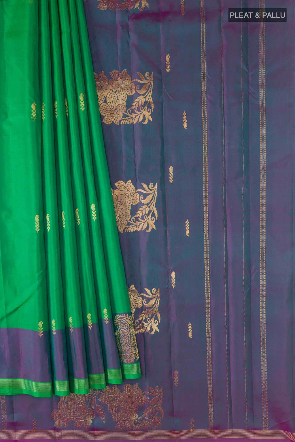 Green Kanchipuram Silk Saree
