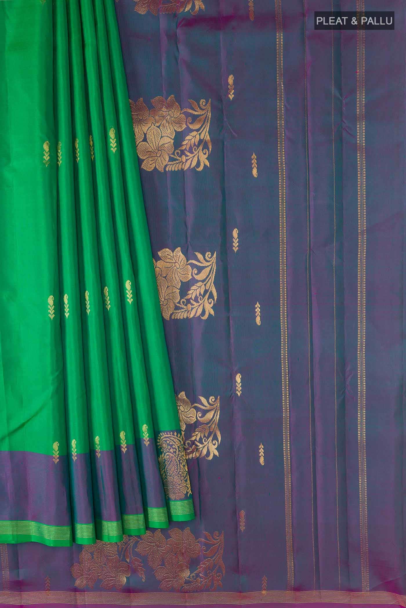 Green Kanchipuram Silk Saree