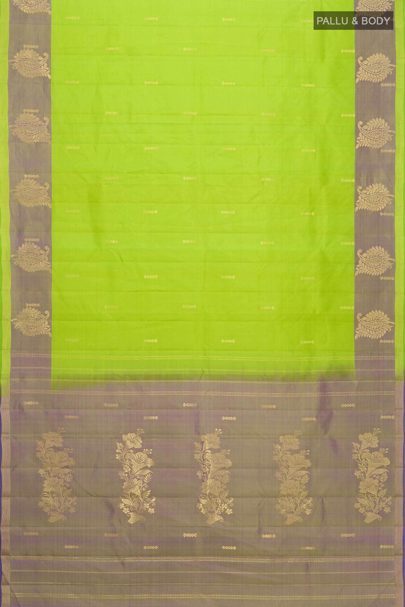 Green Kanchipuram Silk Saree