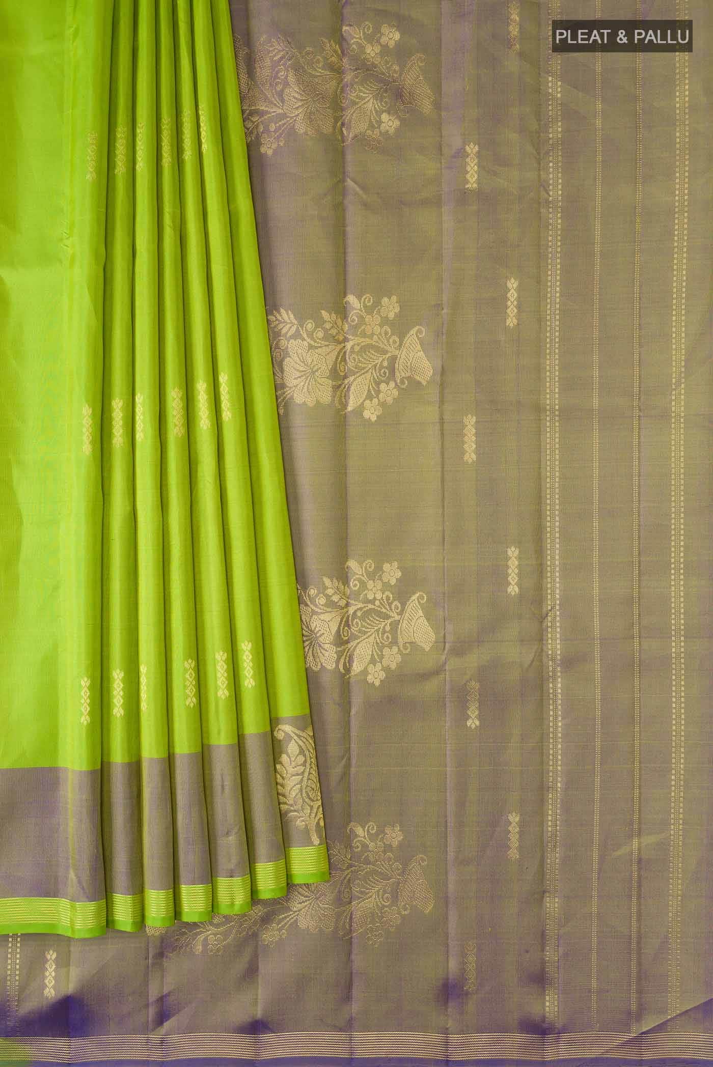 Green Kanchipuram Silk Saree