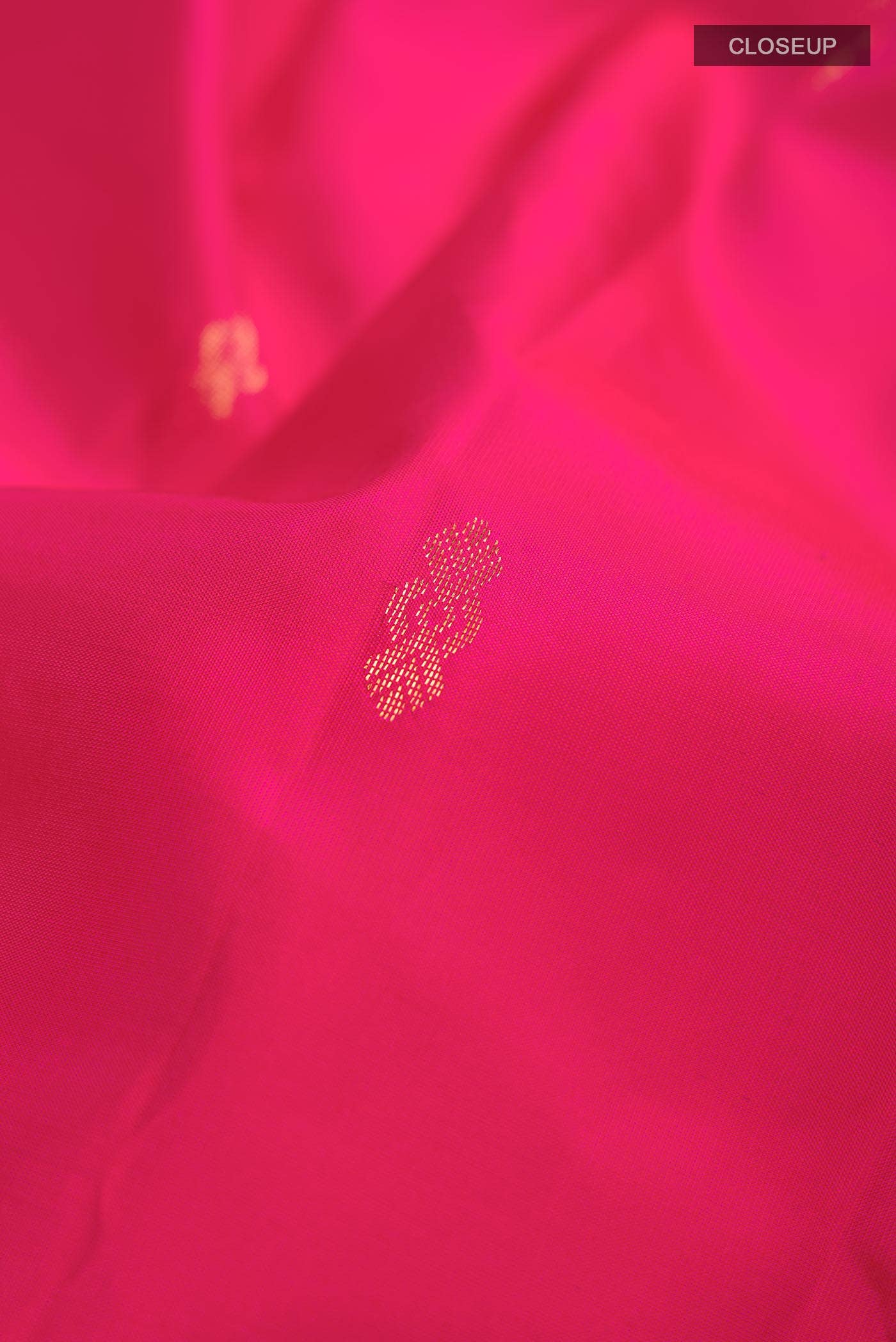 Pink Kanchipuram Silk Saree