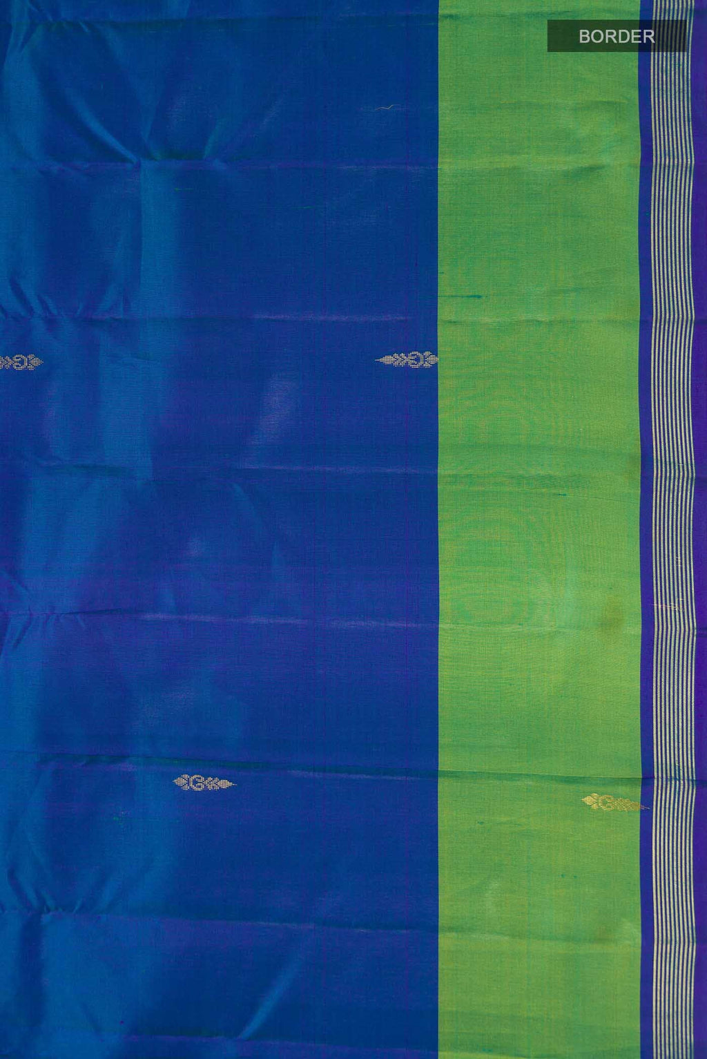 Blue Kanchipuram Silk Saree